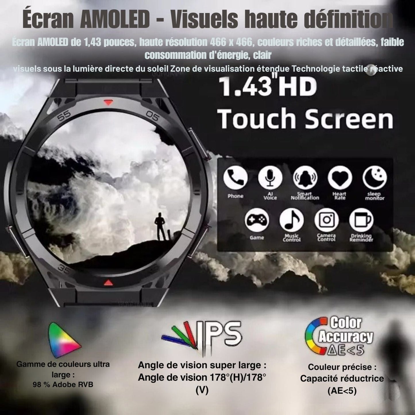 Montre gps avec cartographie