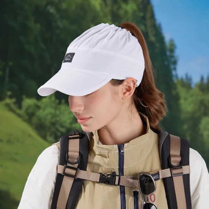 casquette randonnée femme Blanc / Unique
