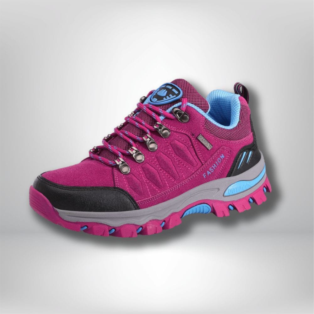 chaussures randonnée cuir femme ROSE / Eur 35