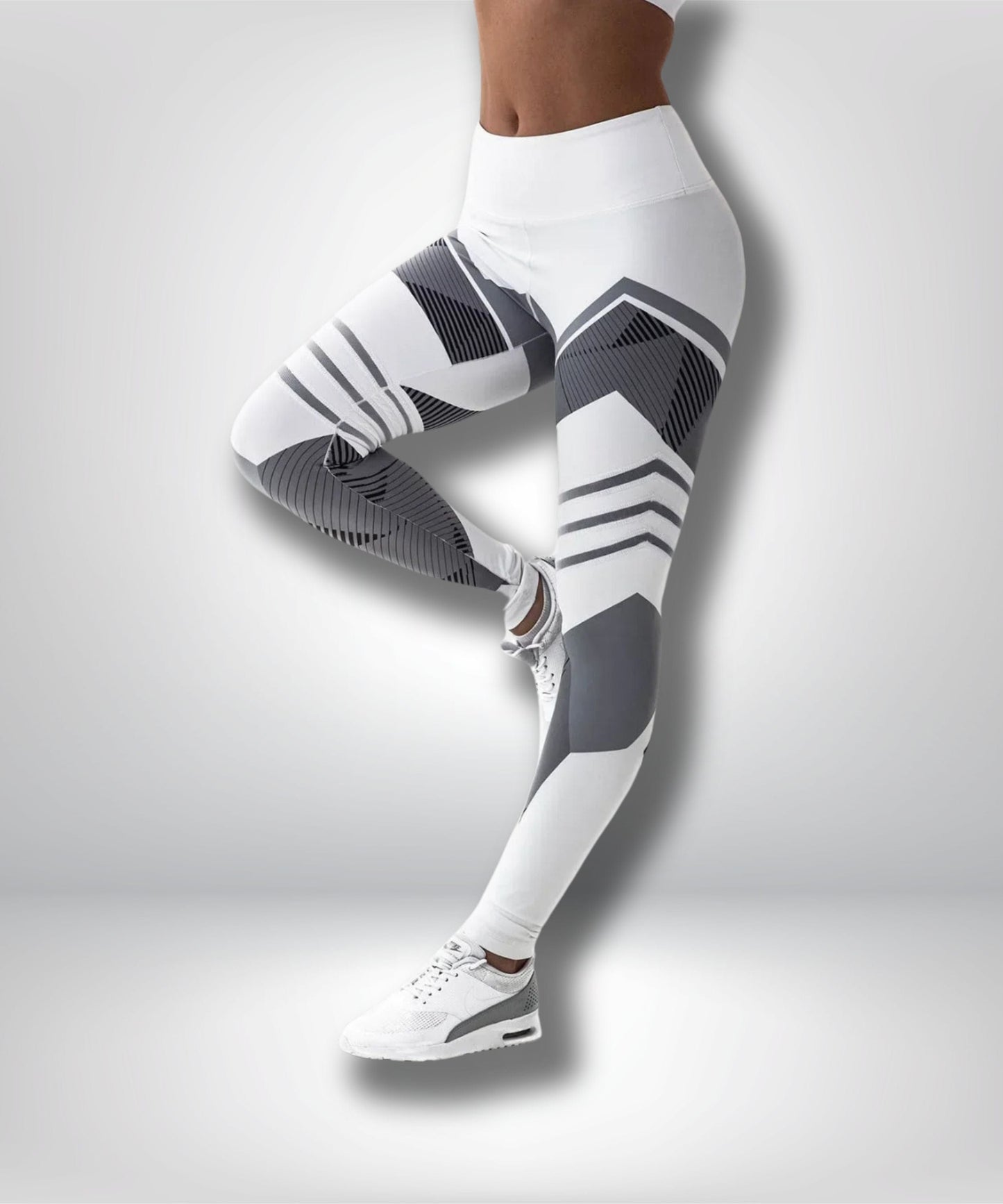 legging chaud randonnée femme Blanc / M