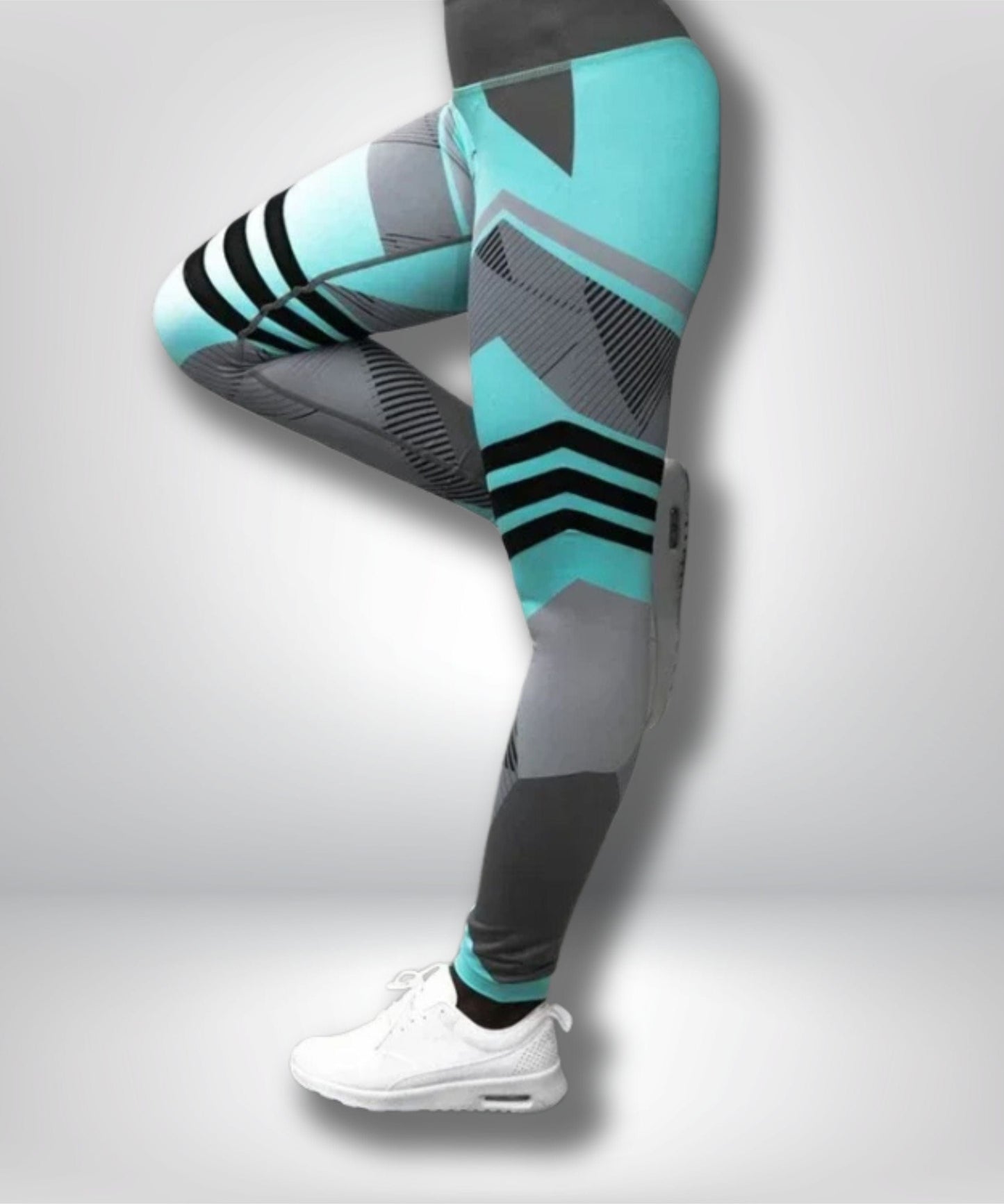 legging chaud randonnée femme Bleu / S