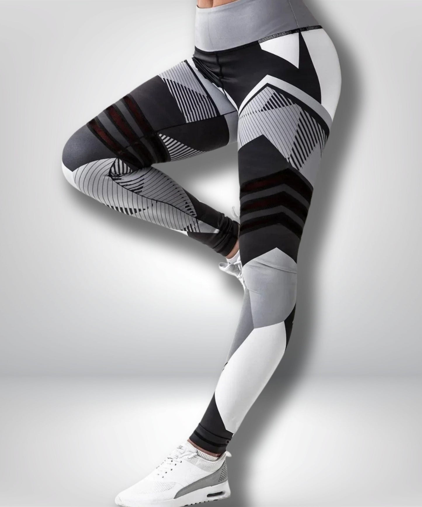 legging chaud randonnée femme Noir / L