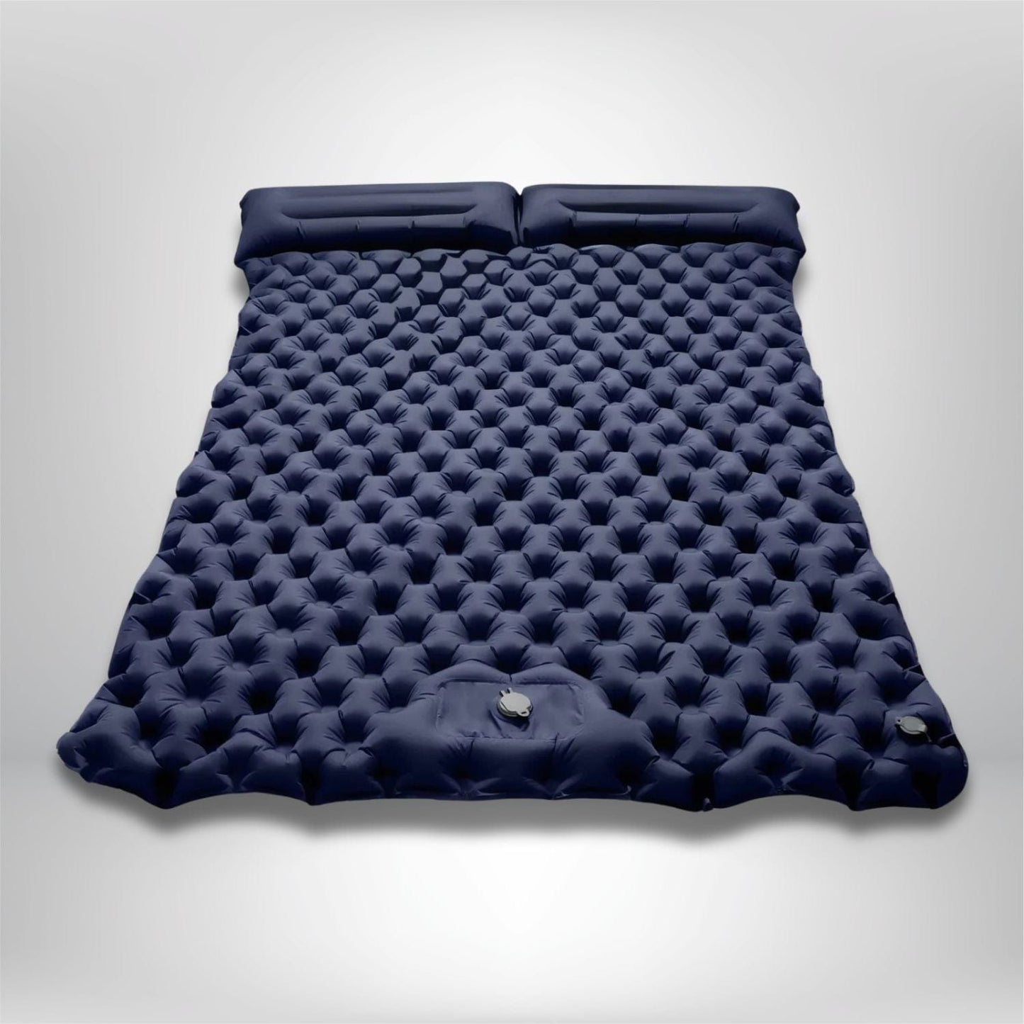Matelas gonflable camping 2 personnes Bleu Marine