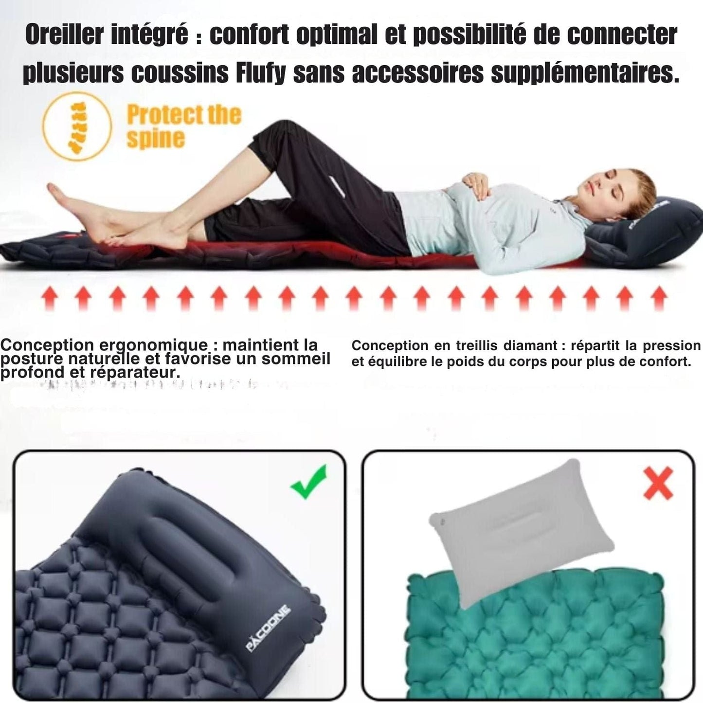 matelas gonflable pour randonnée
