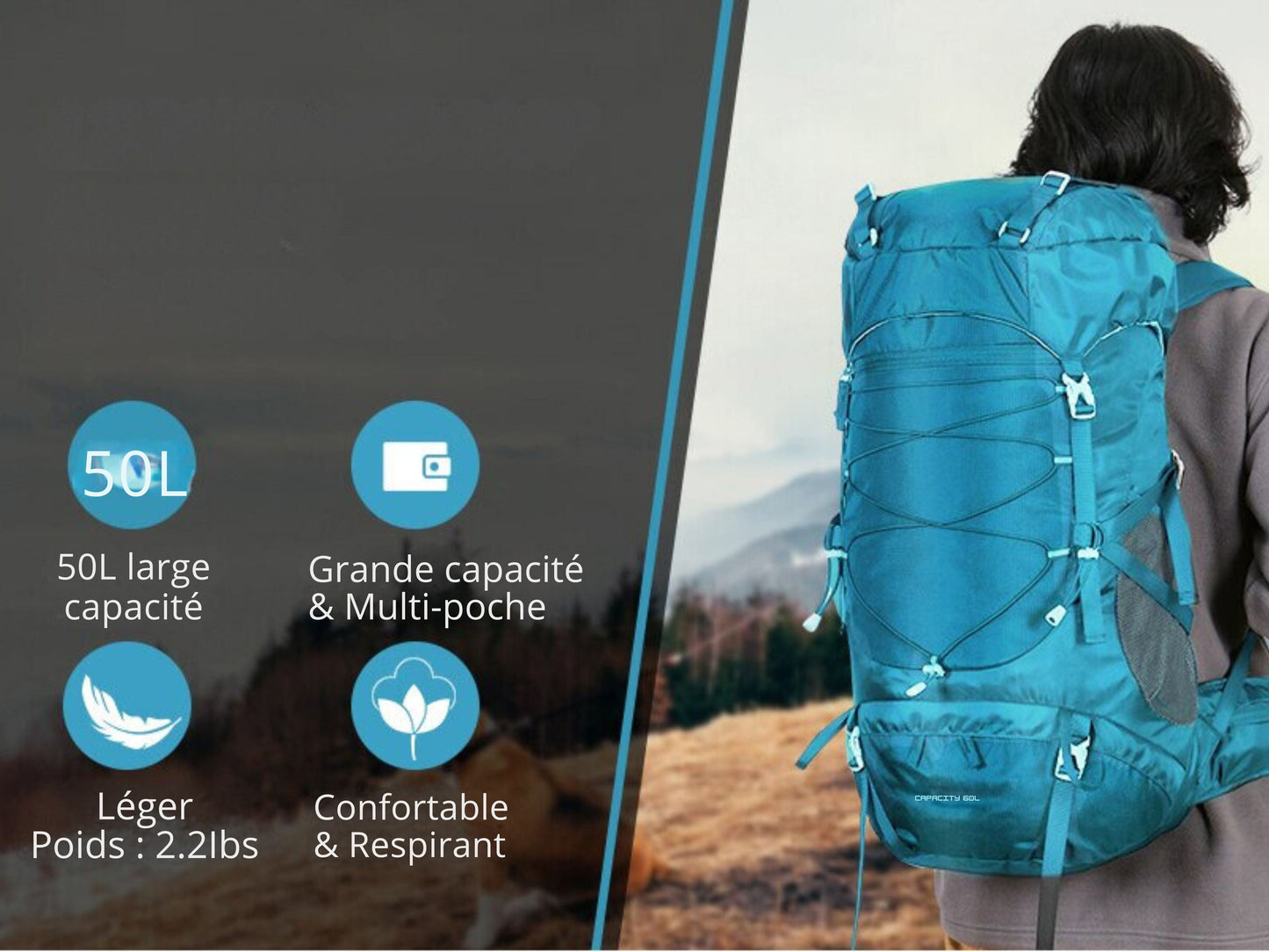 meilleur sac de randonnée 50l