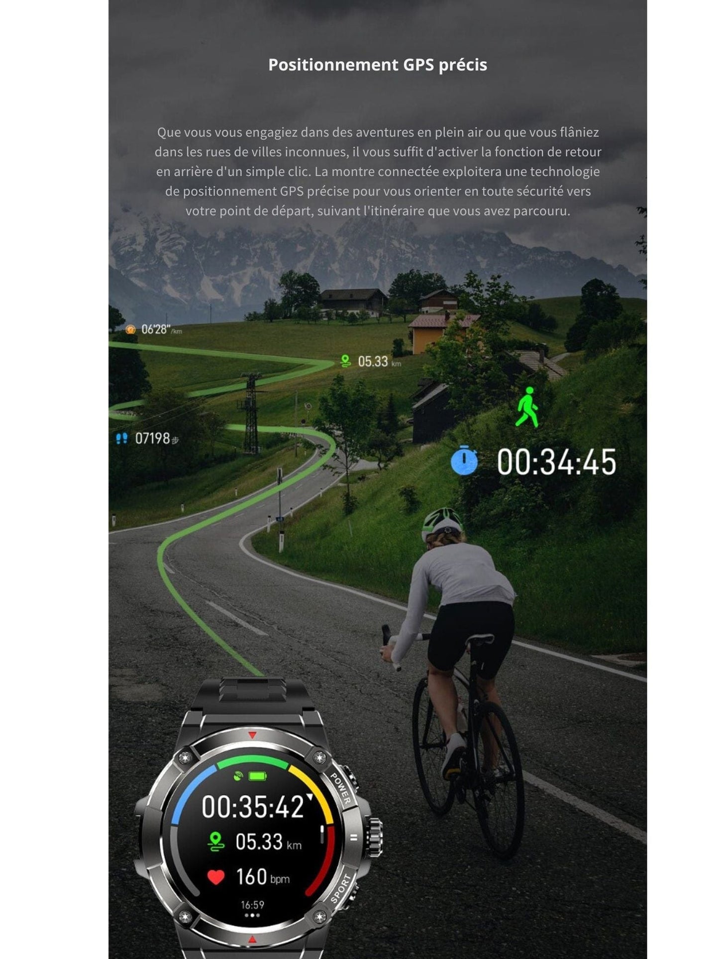 meilleure montre GPS randonnée