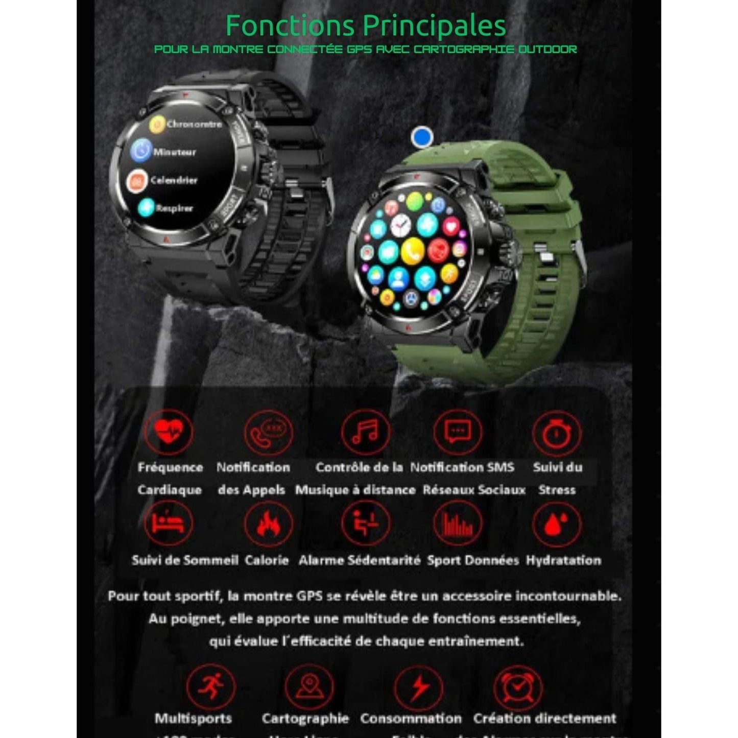 meilleure montre GPS randonnée