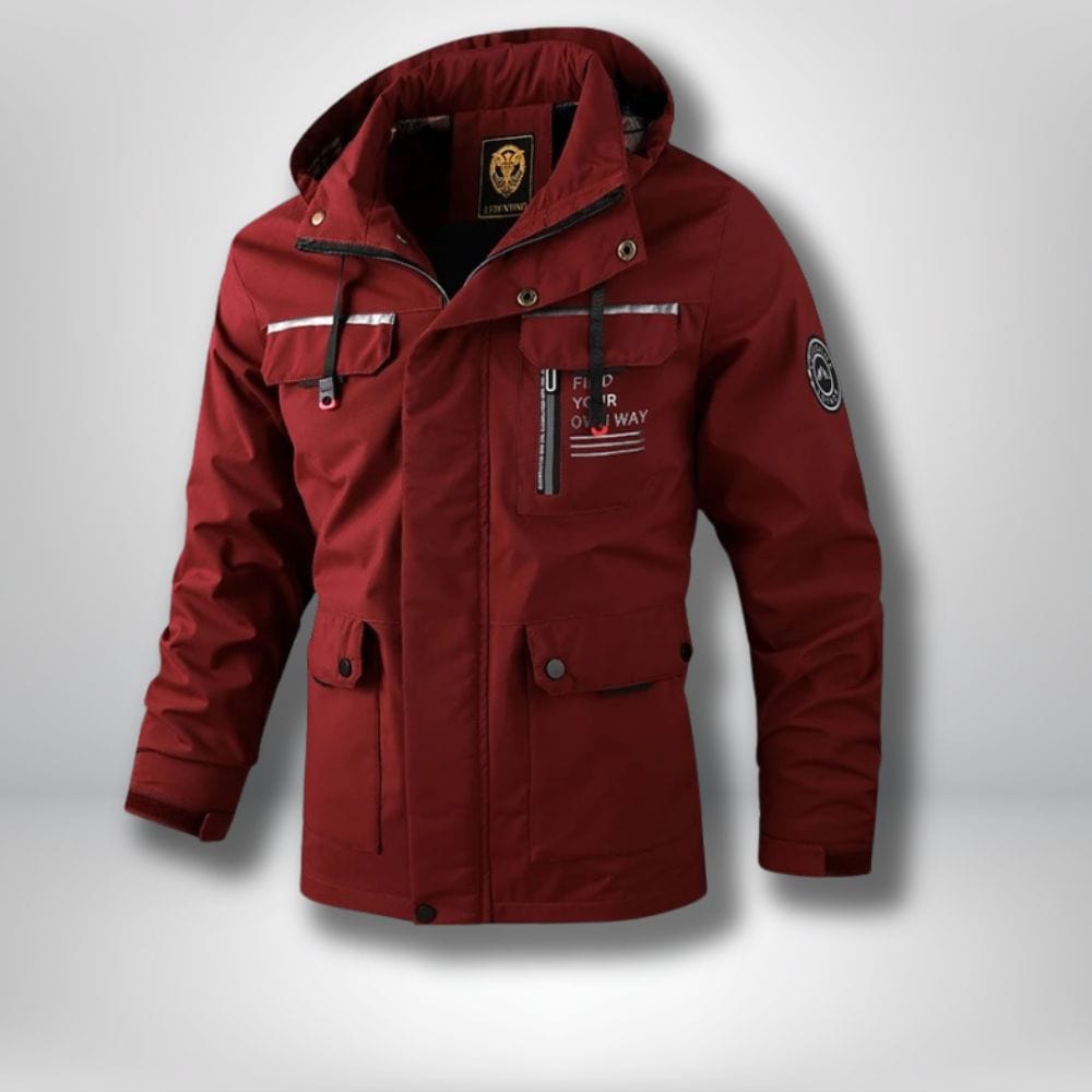 Meilleure veste randonnée | Homme Rouge / M
