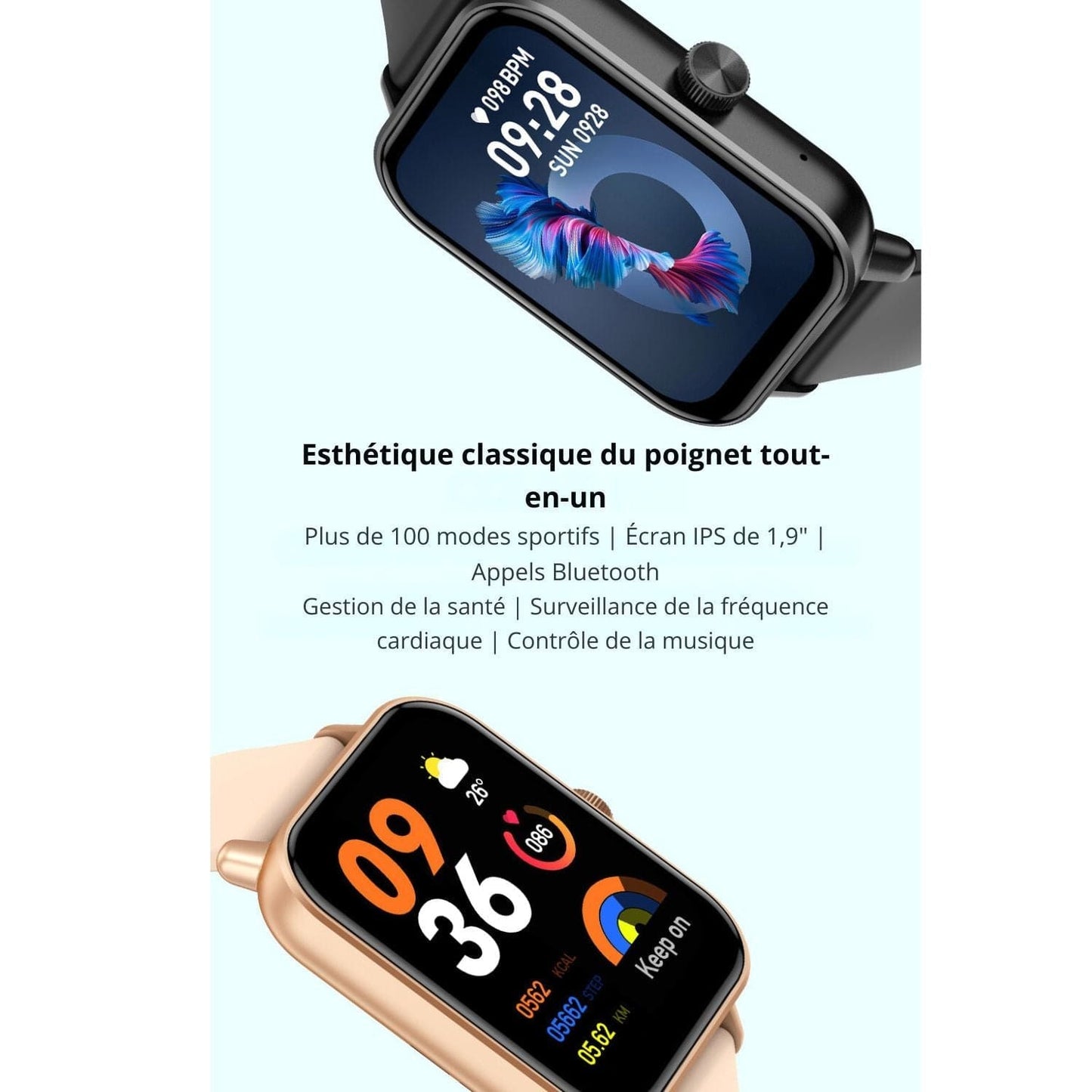 montre connectée randonnée femme