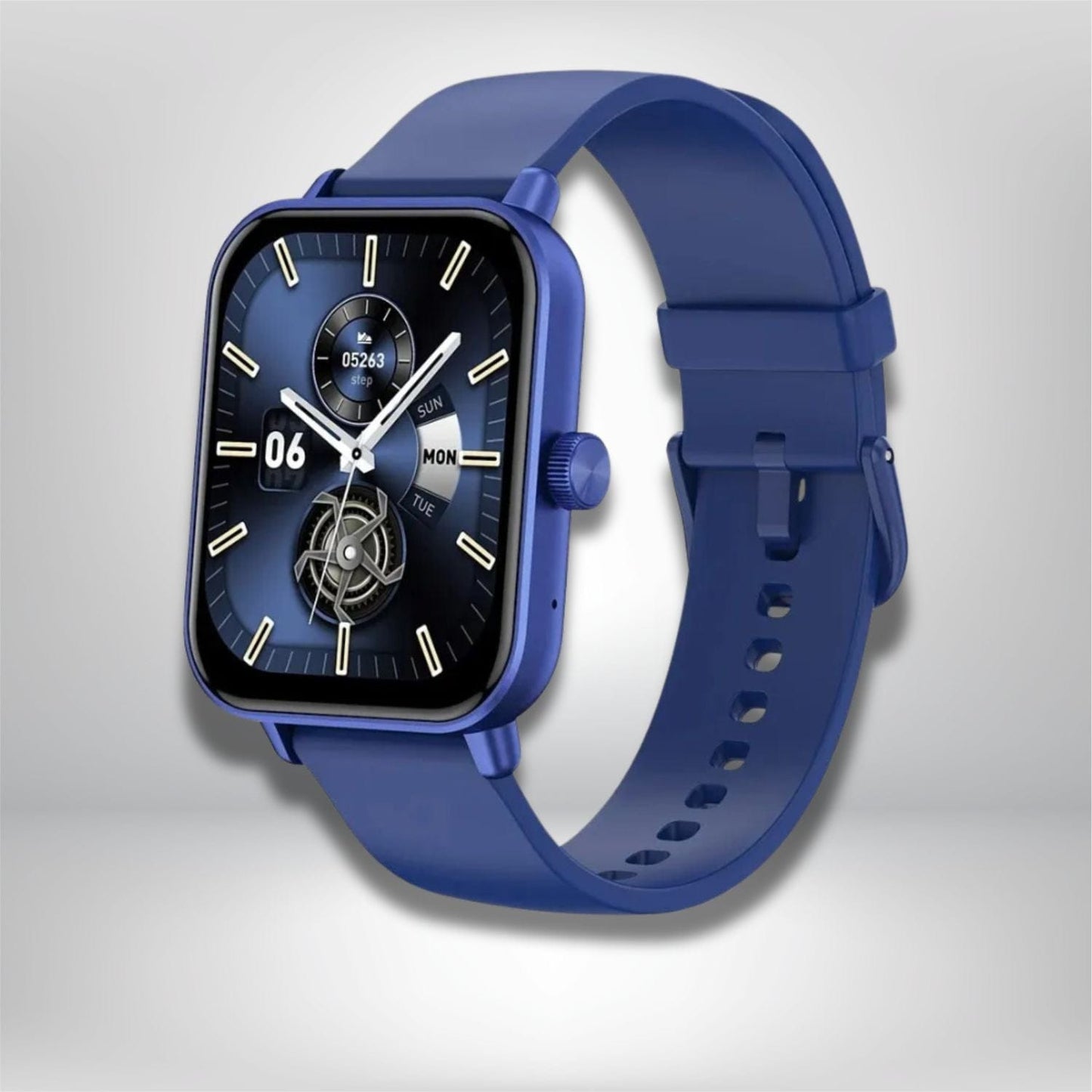 montre connectée randonnée femme Bleu