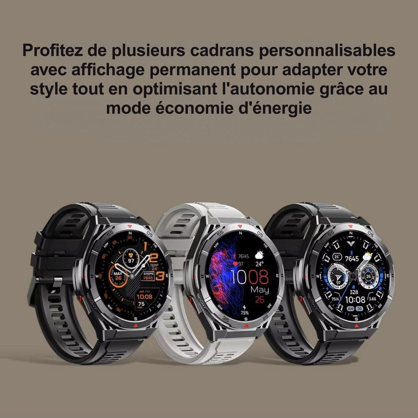 montre gps avec cartographie