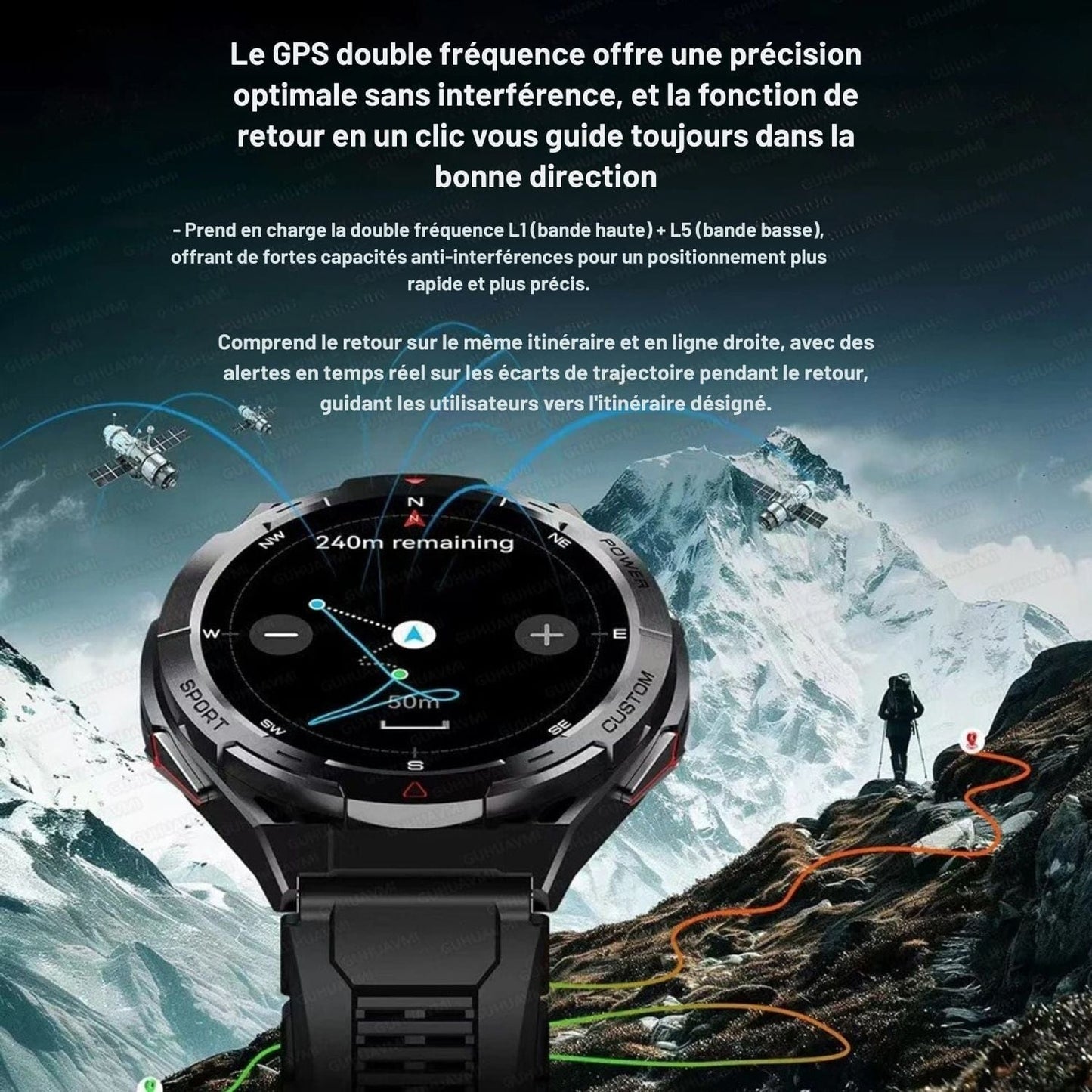montre gps randonnée