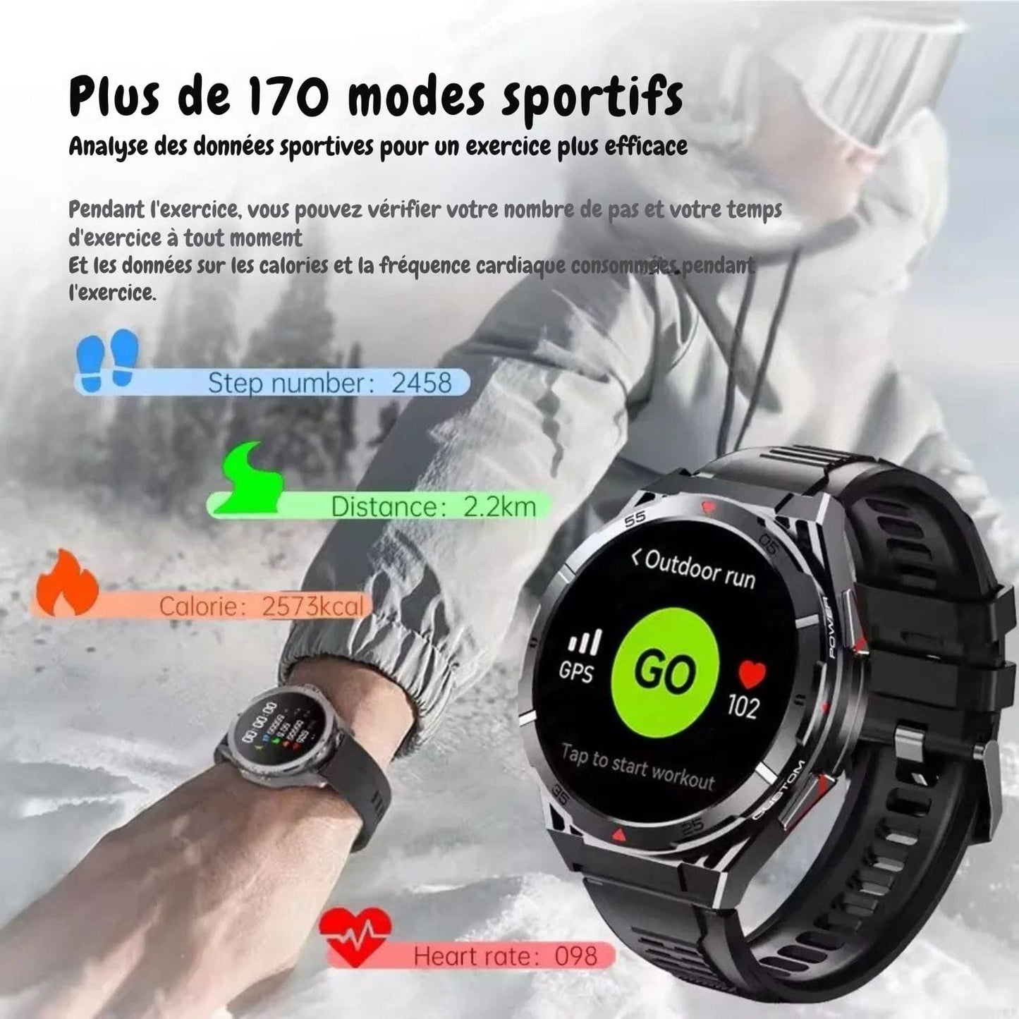 montre gps randonnée