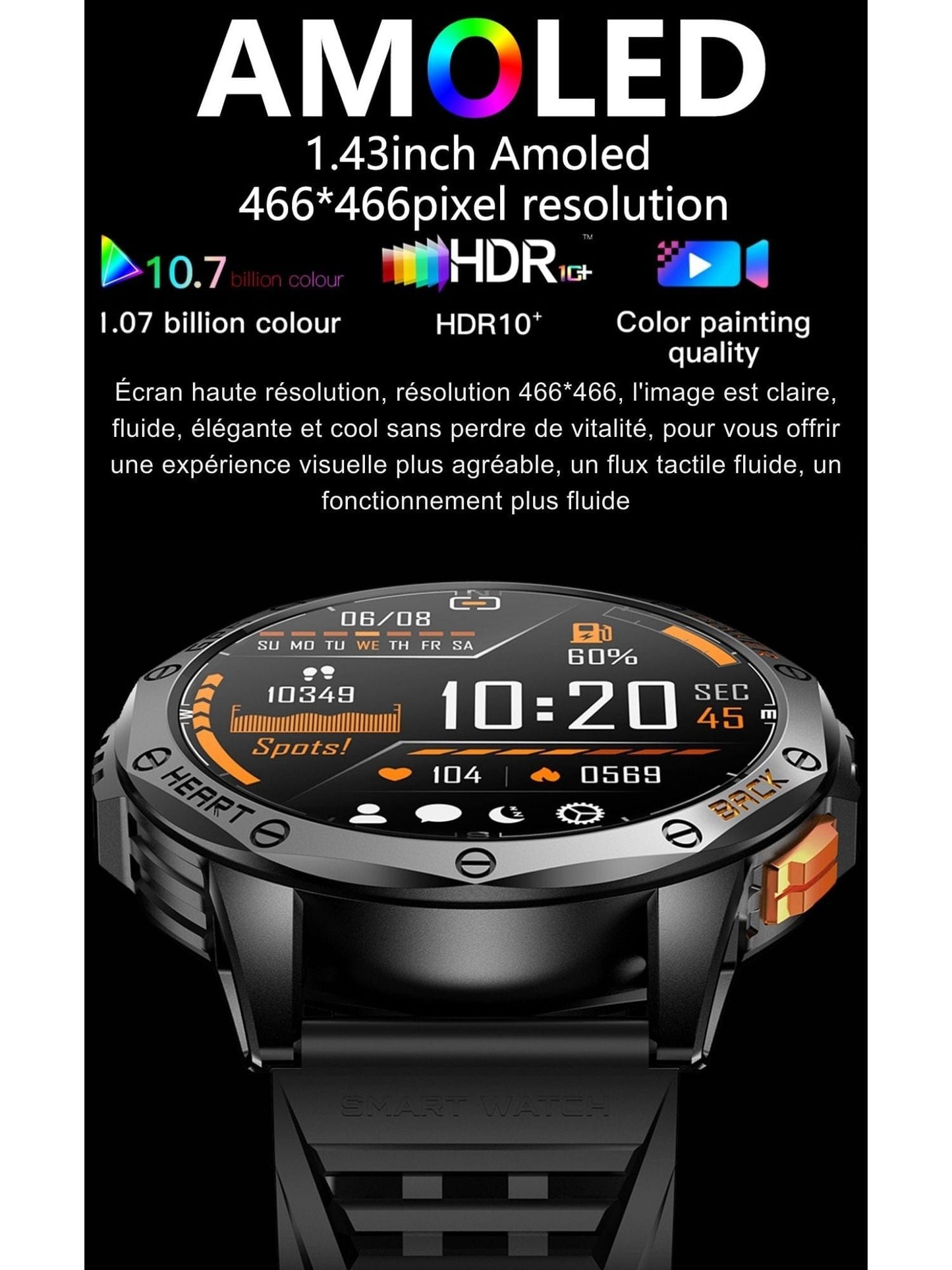 montre gps randonnée avec cartographie