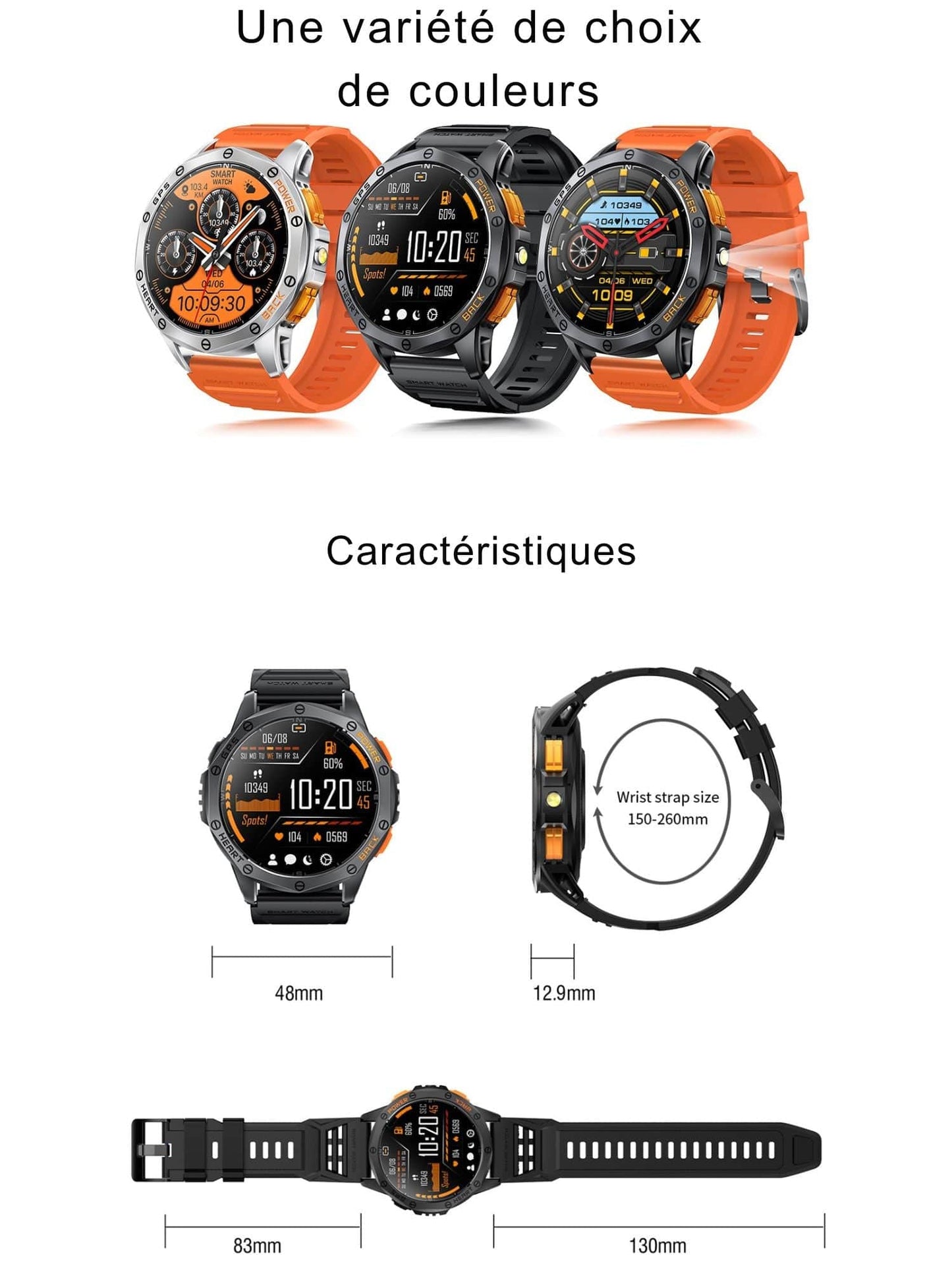 montre gps randonnée avec cartographie