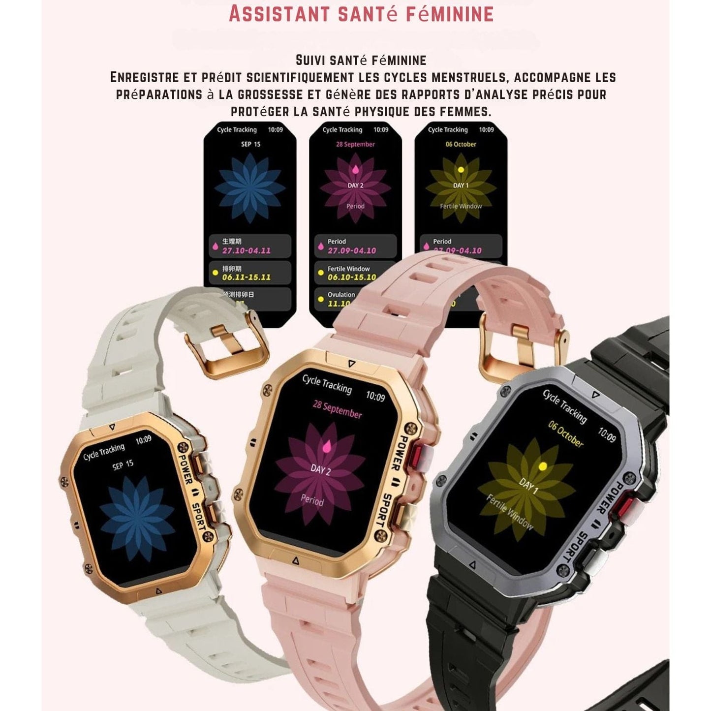 montre randonnée femme
