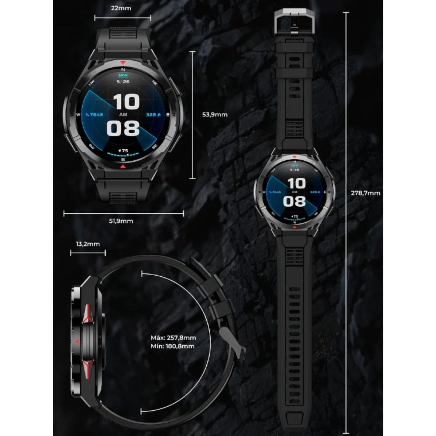 montre randonnée homme