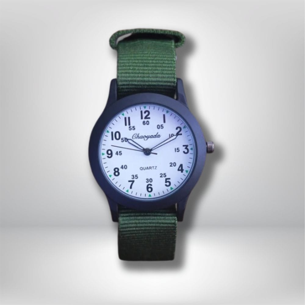 montre sport enfant BLEU-BLANC