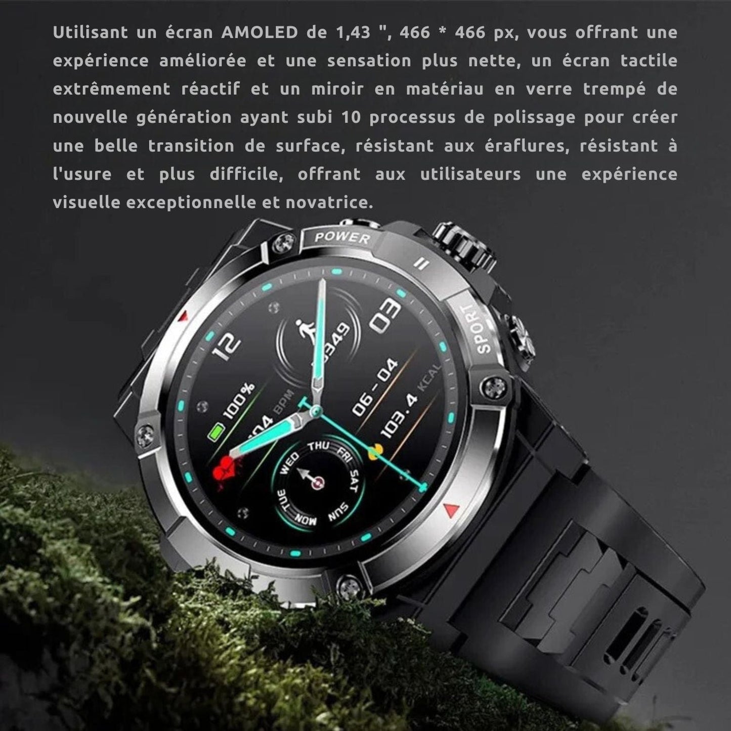 montre gps avec cartographie