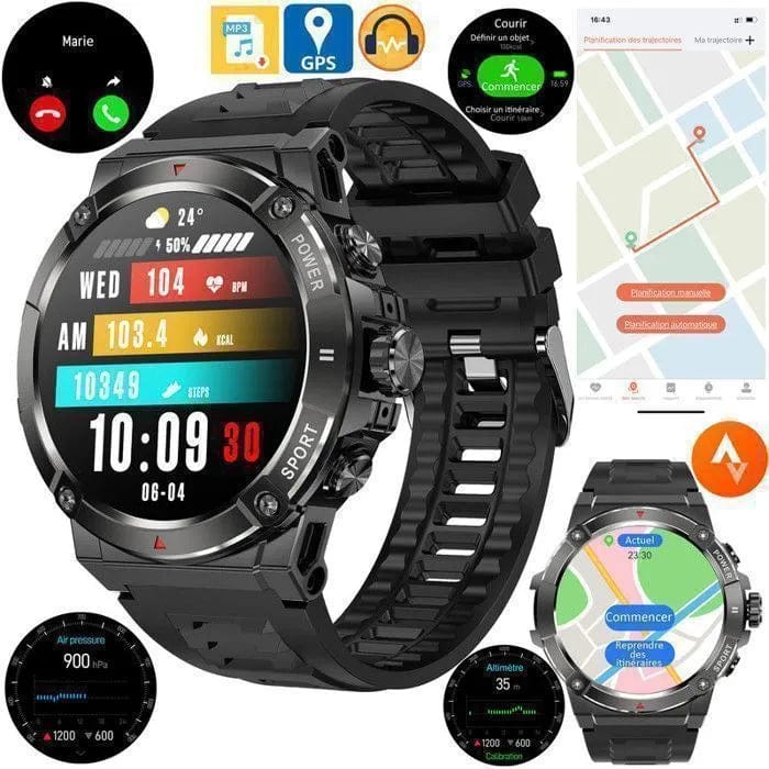montre gps avec cartographie