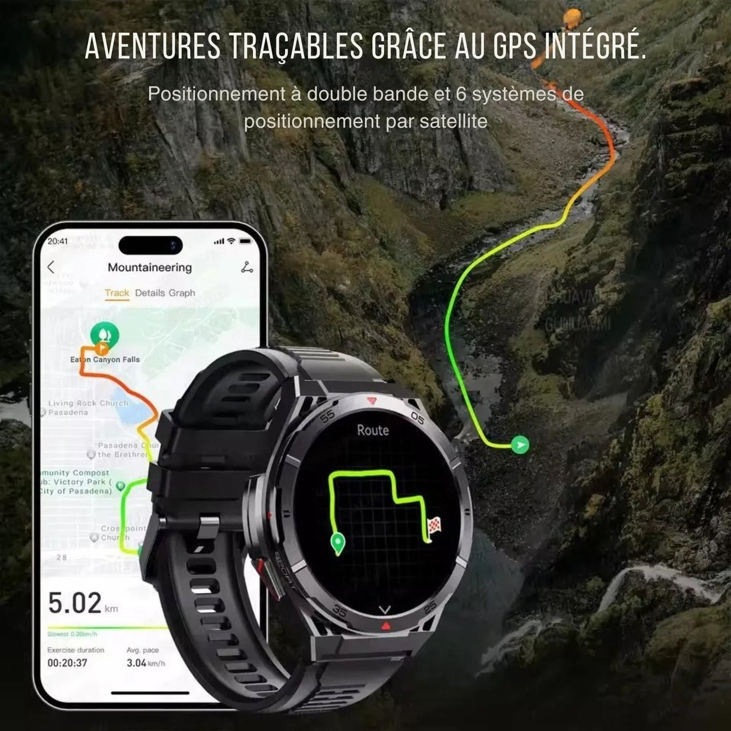 montre gps randonnée