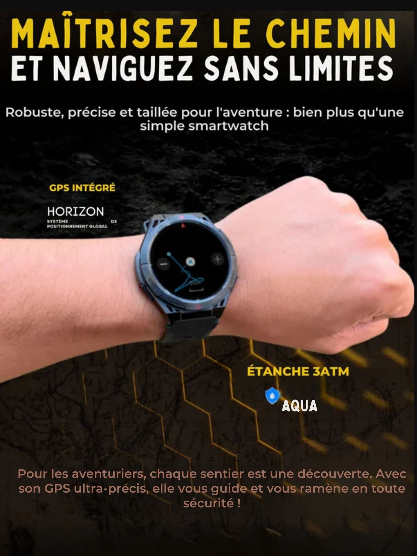 montre gps randonnée
