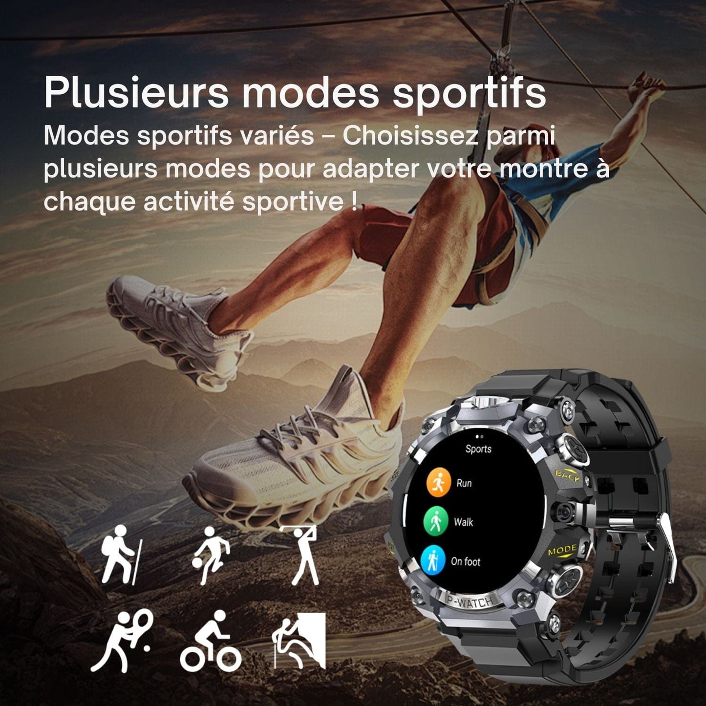 montre gps randonnée avec cartographie