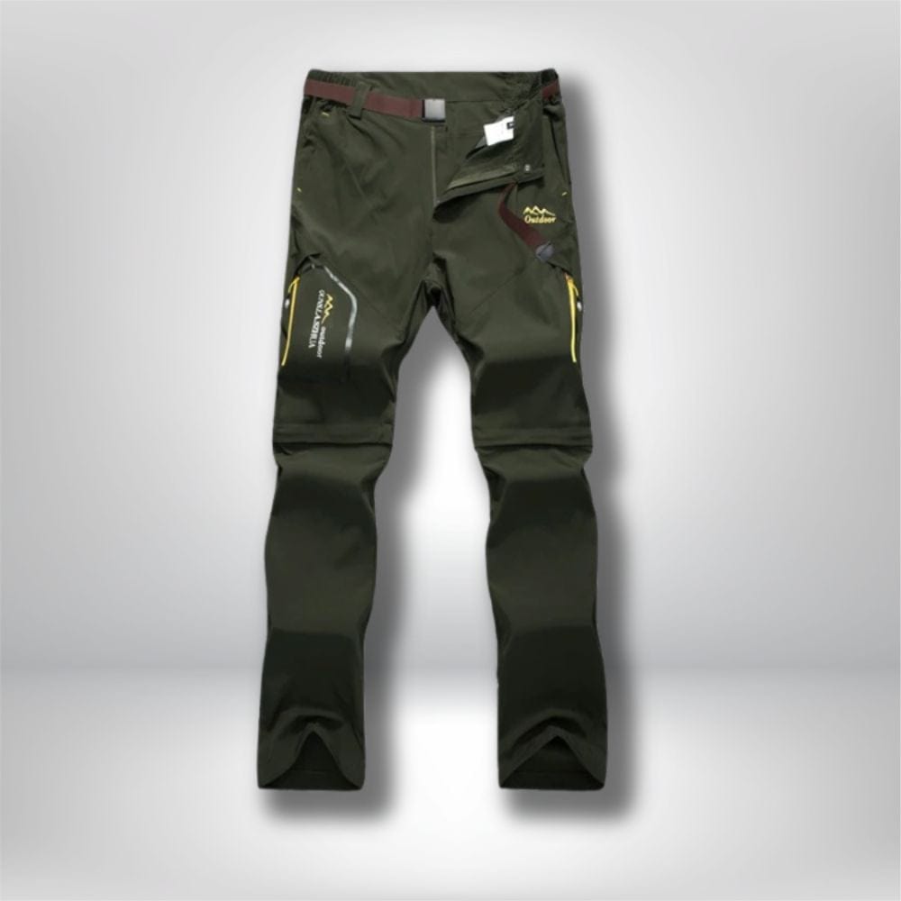 Pantalon de pluie Randonnée | Homme Vert / L