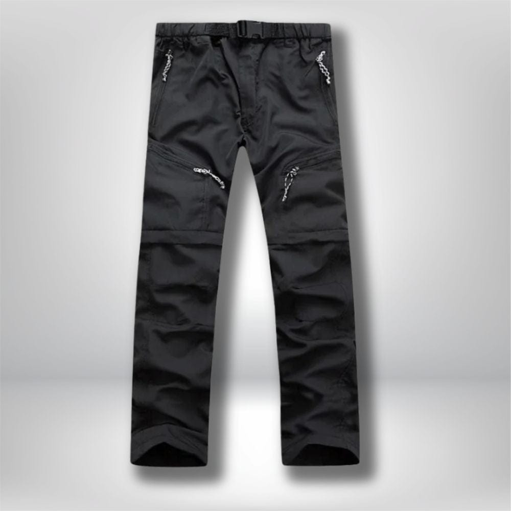 Pantalon randonnée | Convertible homme Noir / taille xxxl