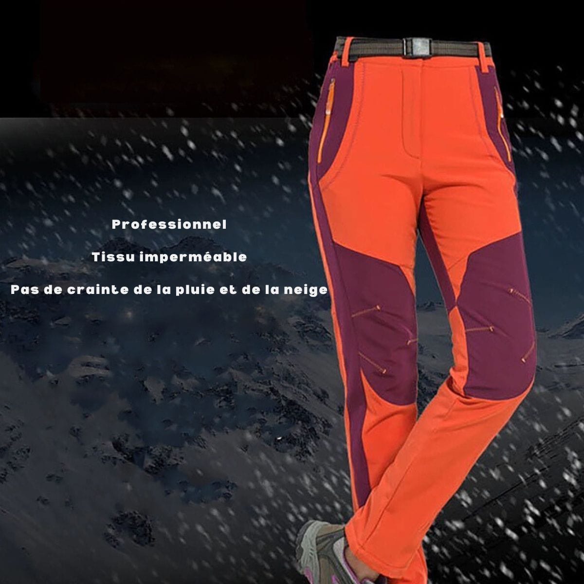 Pantalon randonnée | femme hiver