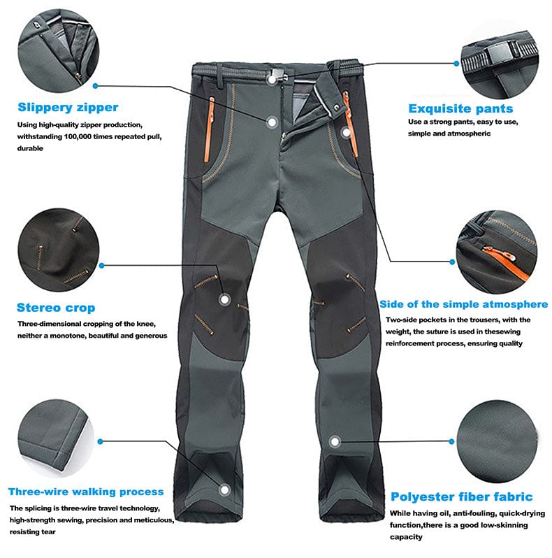 Pantalon randonnée | femme hiver