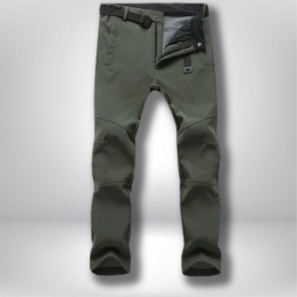 Pantalon randonnée | Hiver homme  Vert Militaire / S