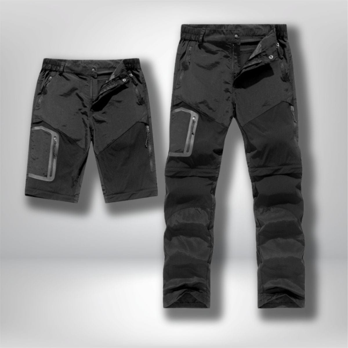 Pantalon Randonnée Homme Convertible Imperméable Séchage Rapide Léger Pantalon de Marche Respirant Avec Ceinture - Gris Gris - Sport Pantalon Randonnée Homme Convertible Imperméable Séchage Rapide Léger Pantalon de Marche Respirant Avec Ceinture - Gris Gris - Sport