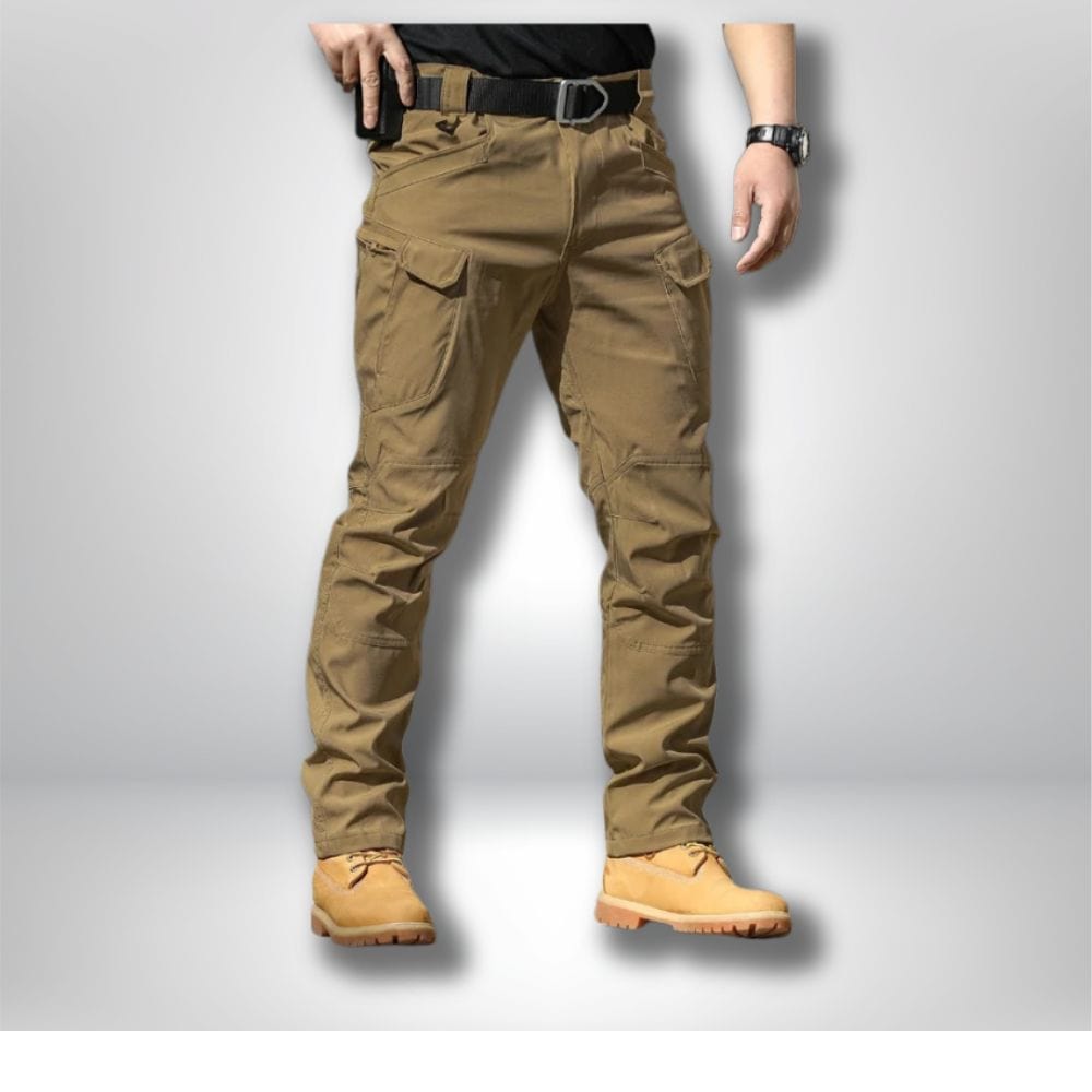 Pantalon randonnée Imperméable respirant homme IX7-Brun / XS(Suit 40-50kg)