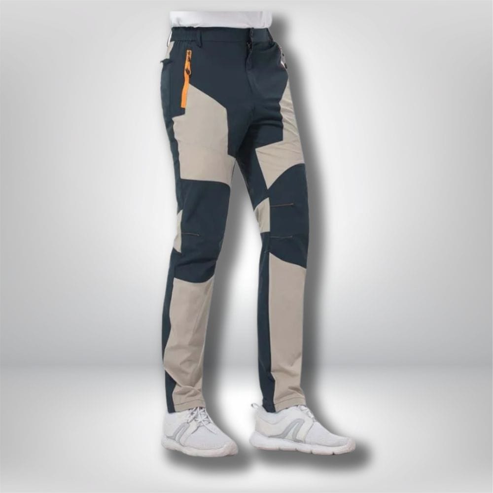 Pantalon randonnée Stretch homme Bleu marine Kaki / M