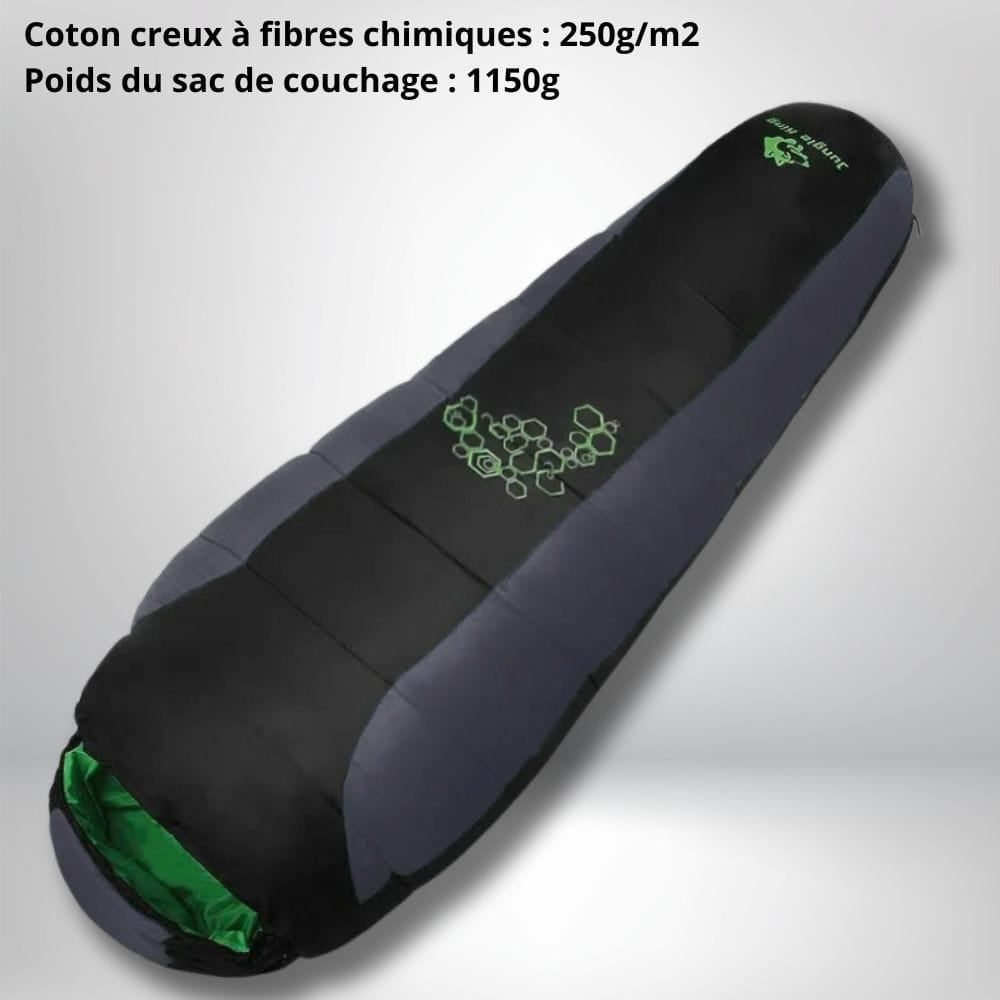 Sac de couchage grand froid Modèle 1 Gris 1150g