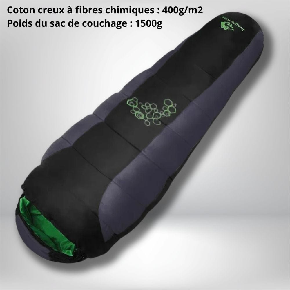 Sac de couchage grand froid Modèle 2 Gris 1500g