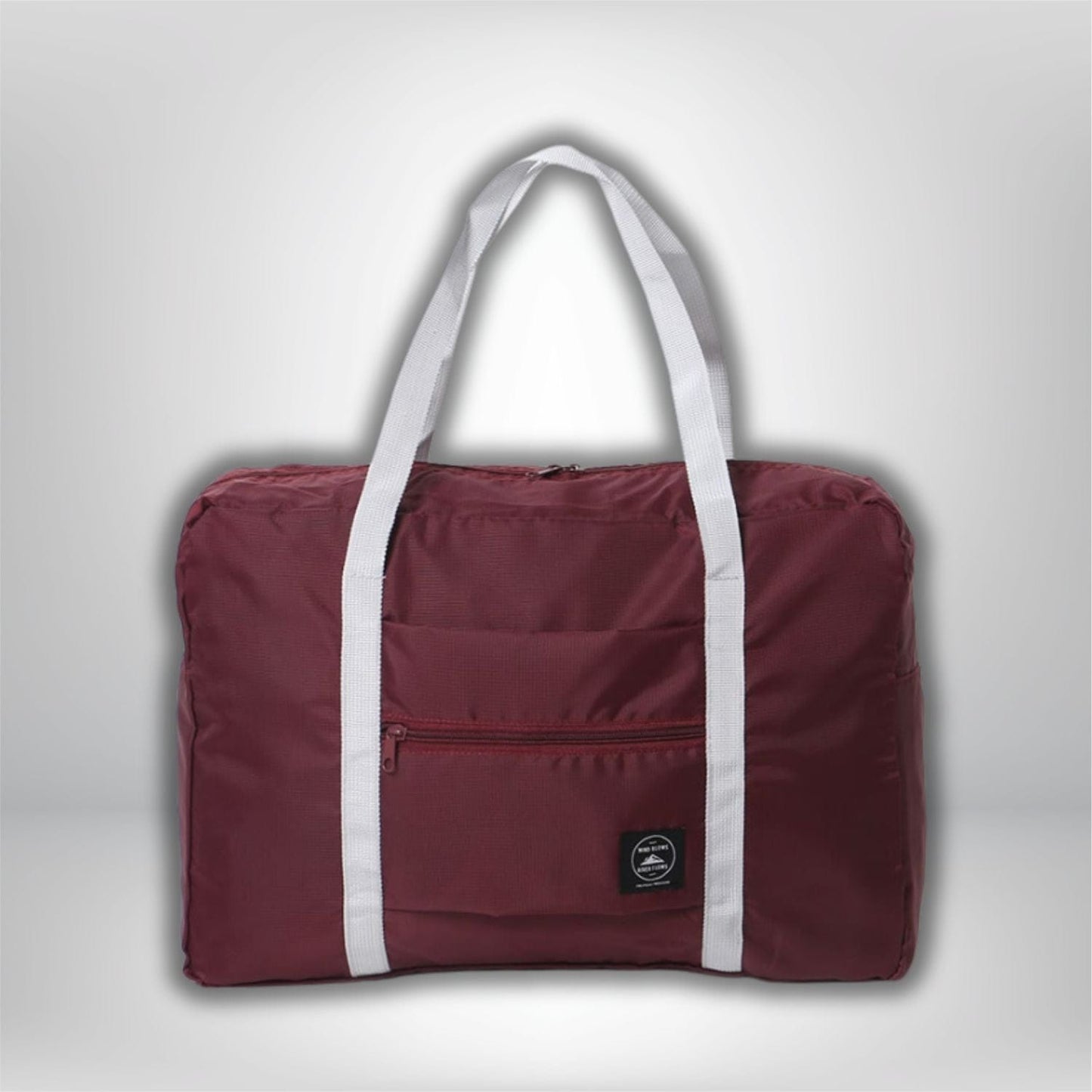 Sac pliable en nylon pour la randonnée 48*32*16 / ROUGE
