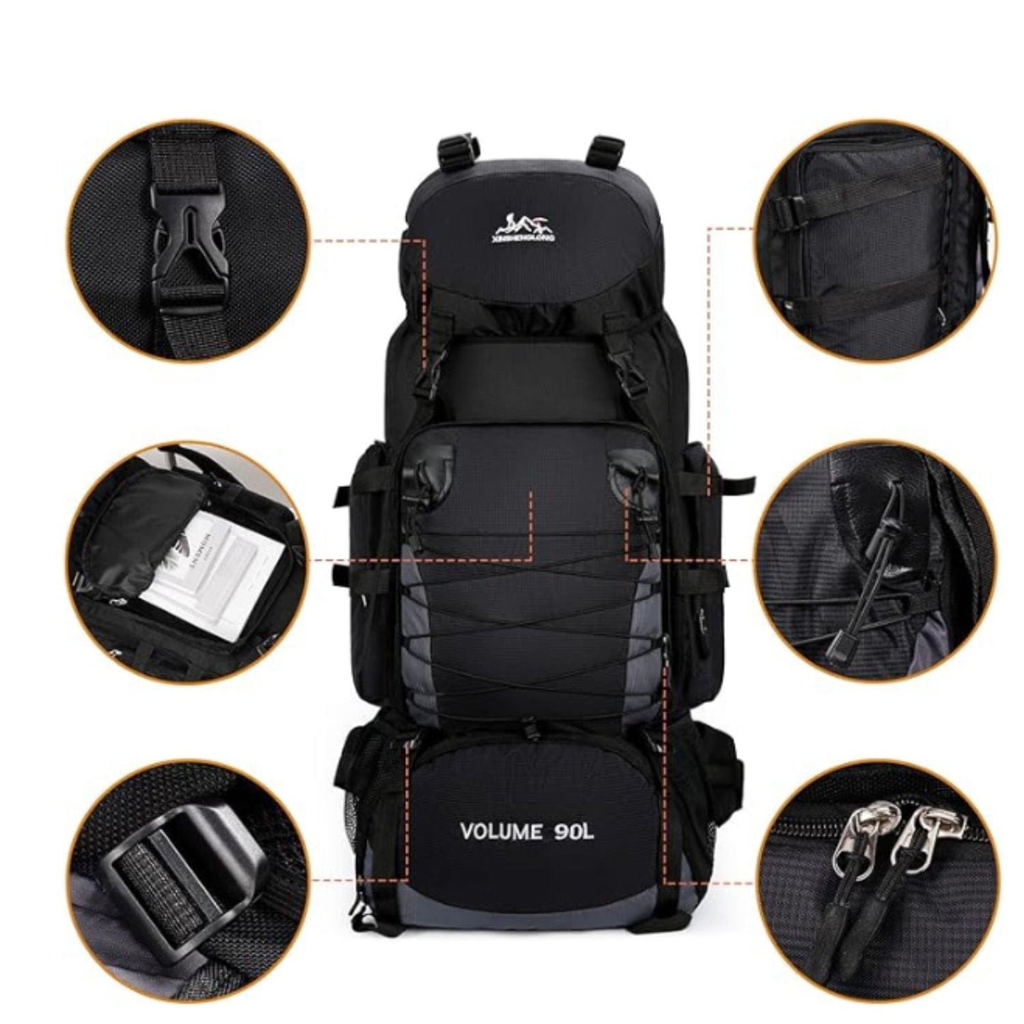 Sac randonnée 90l