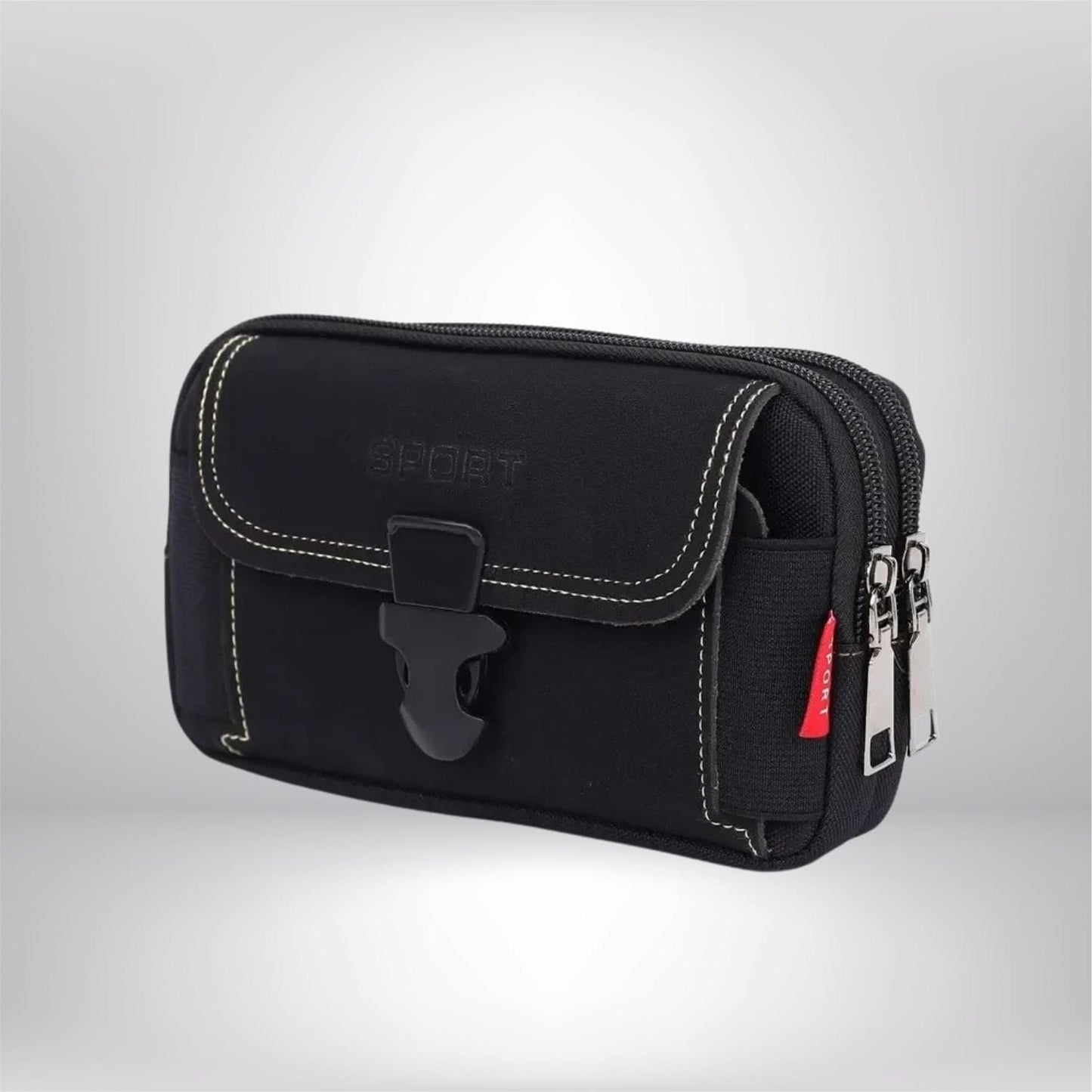 Sacoche ceinture randonnée Noir2