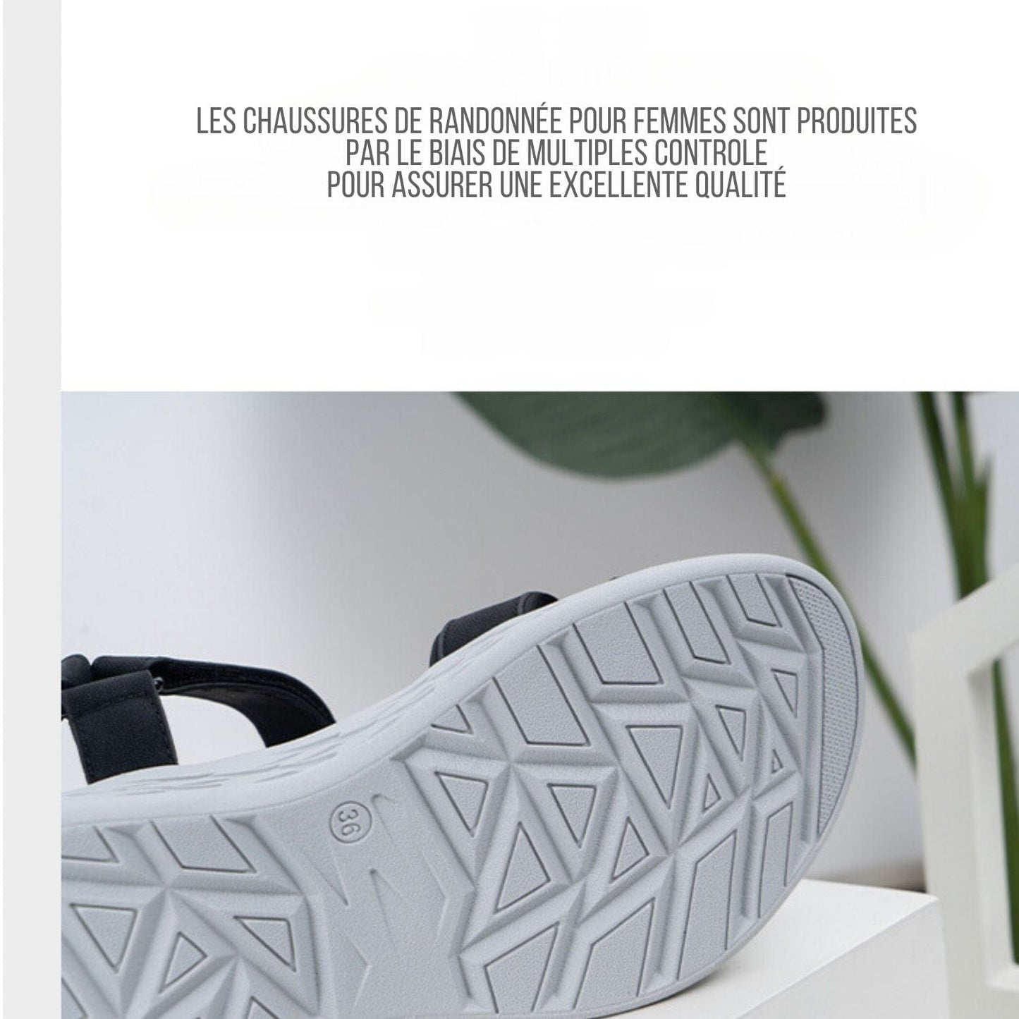 Sandales de randonnée femme pieds sensibles