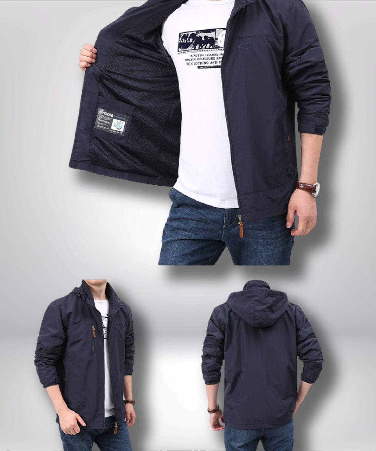 veste coupe vent randonnée homme