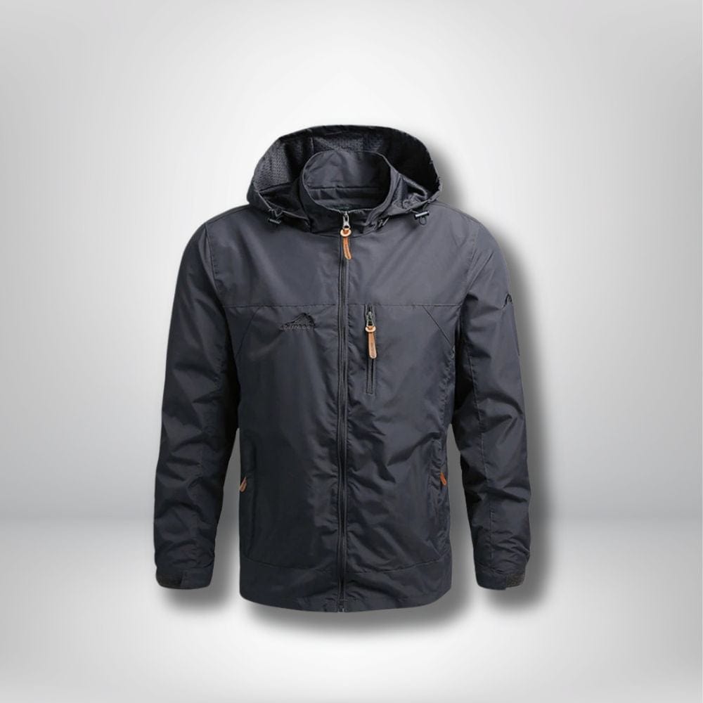 veste coupe vent randonnée homme Bleu-Jacket / M