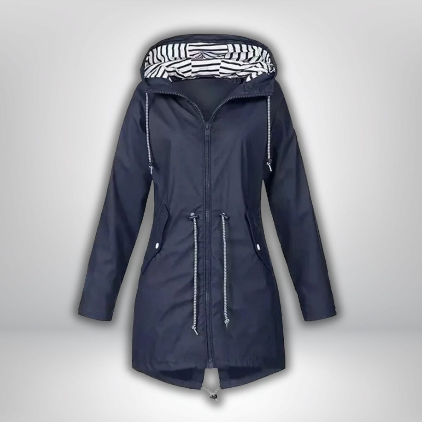 veste de pluie randonnée femme | HikingHavens® Marine / 4XL