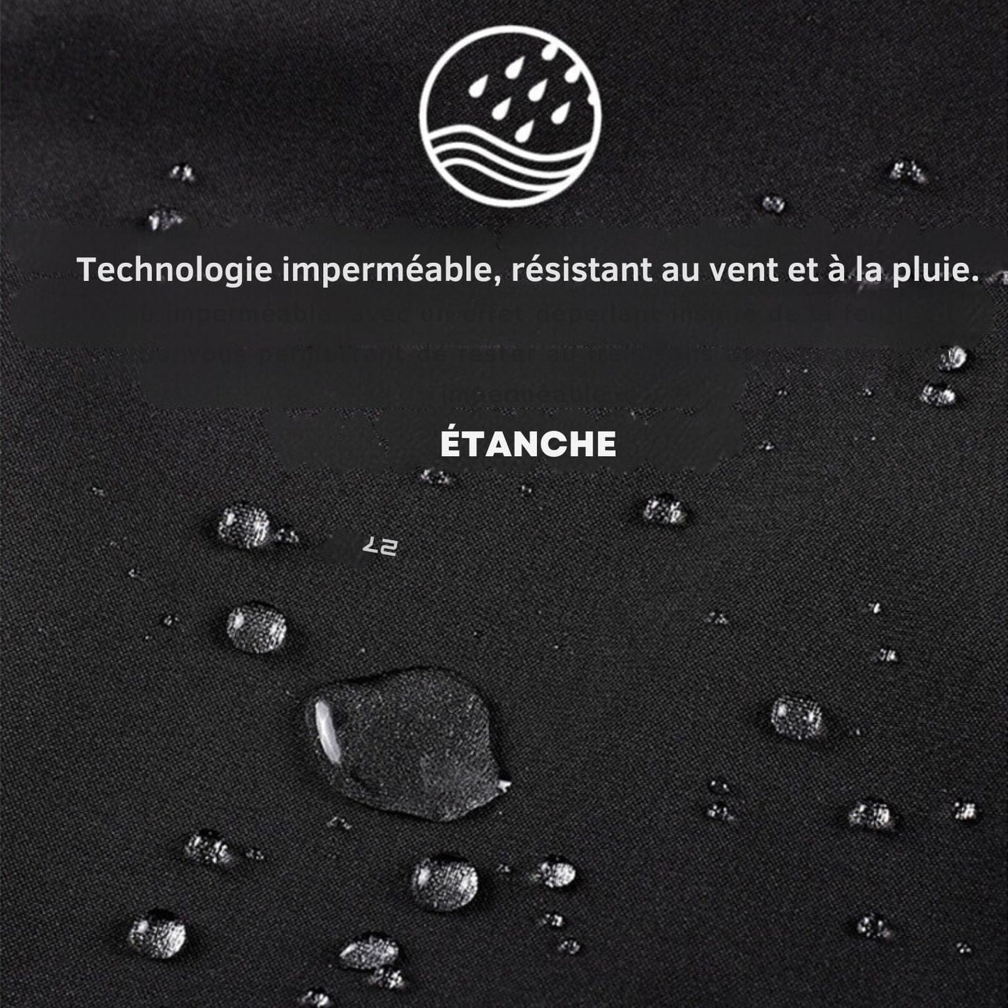 veste imperméable 3 en 1 femme