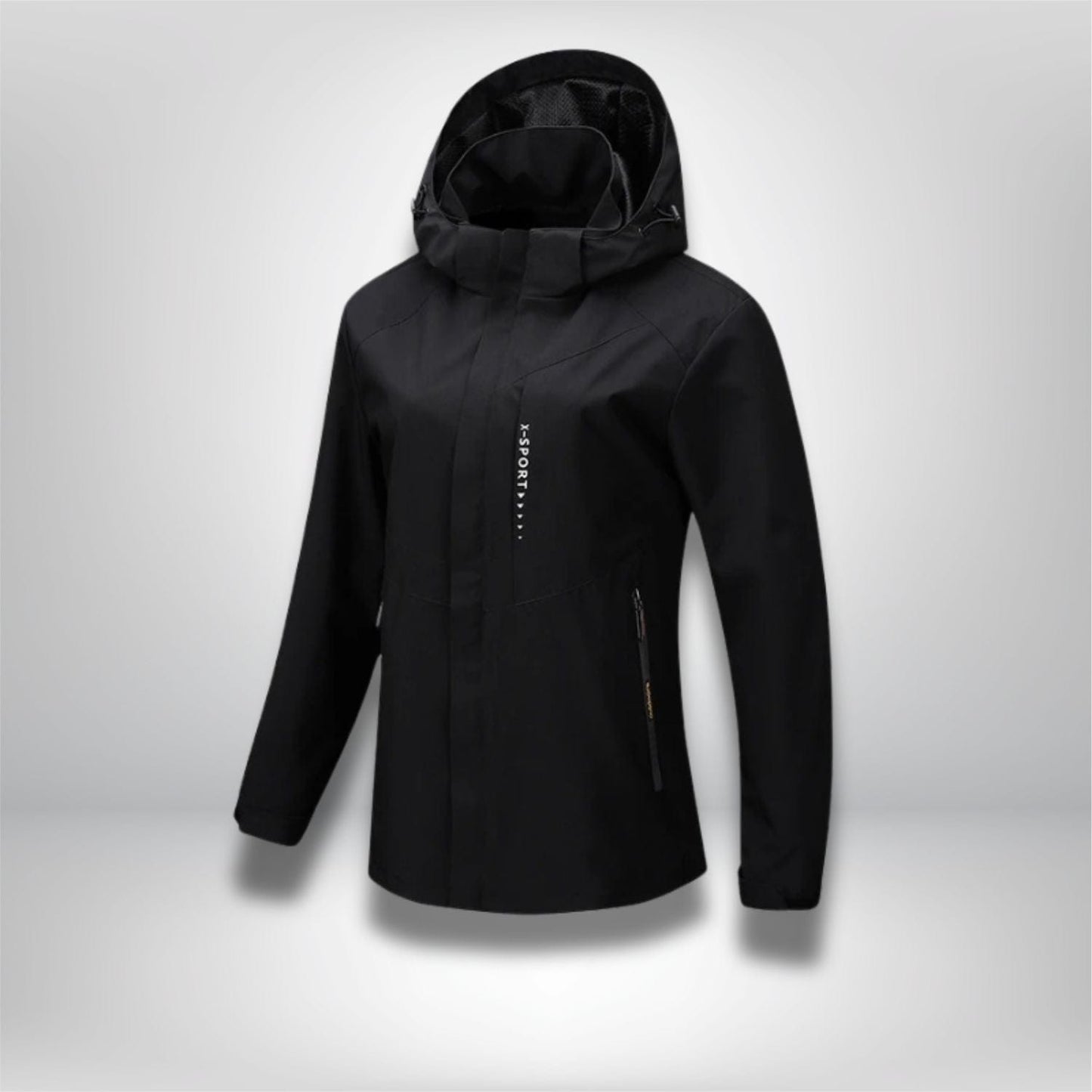 veste imperméable 3 en 1 femme NOIR / M