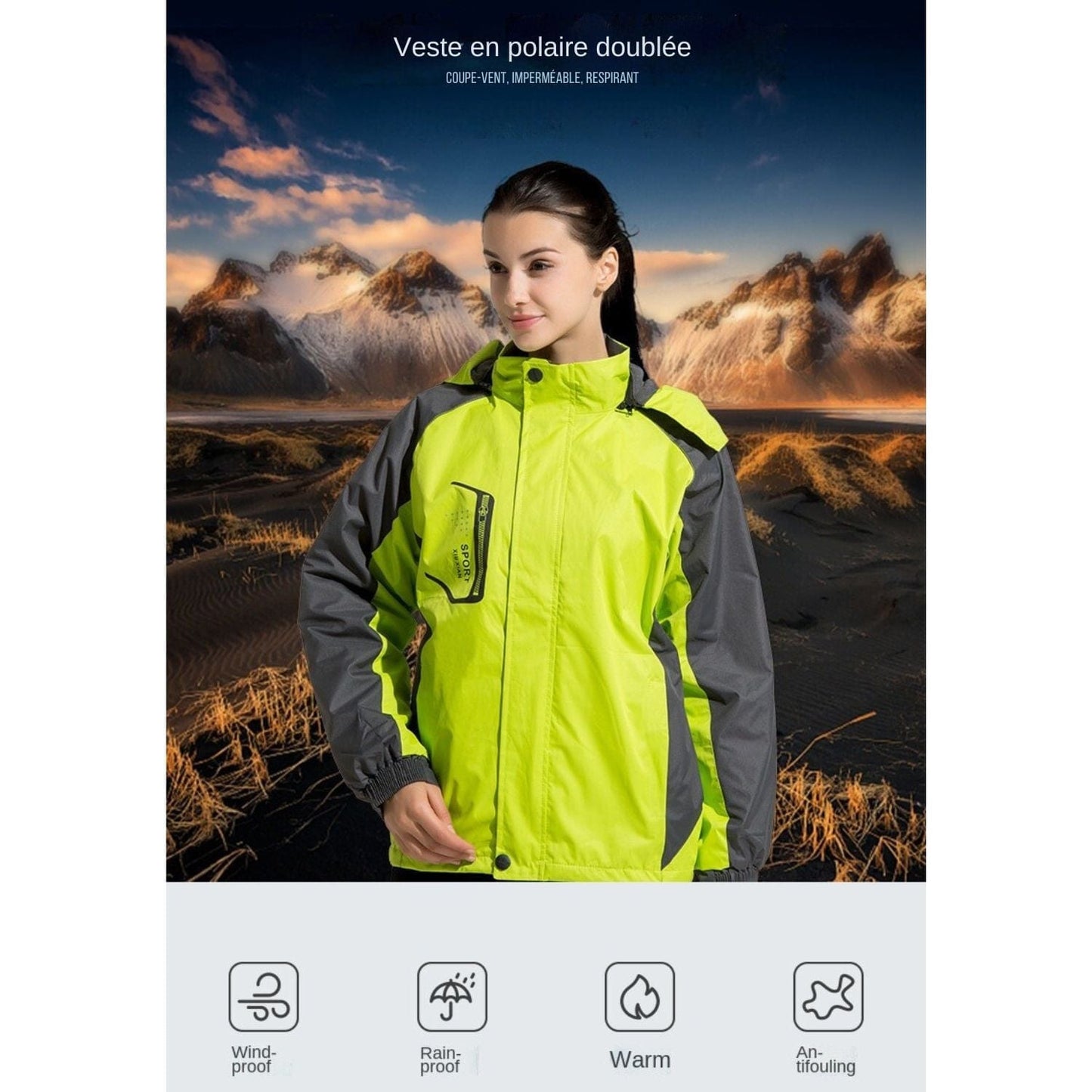 Veste marche nordique femme