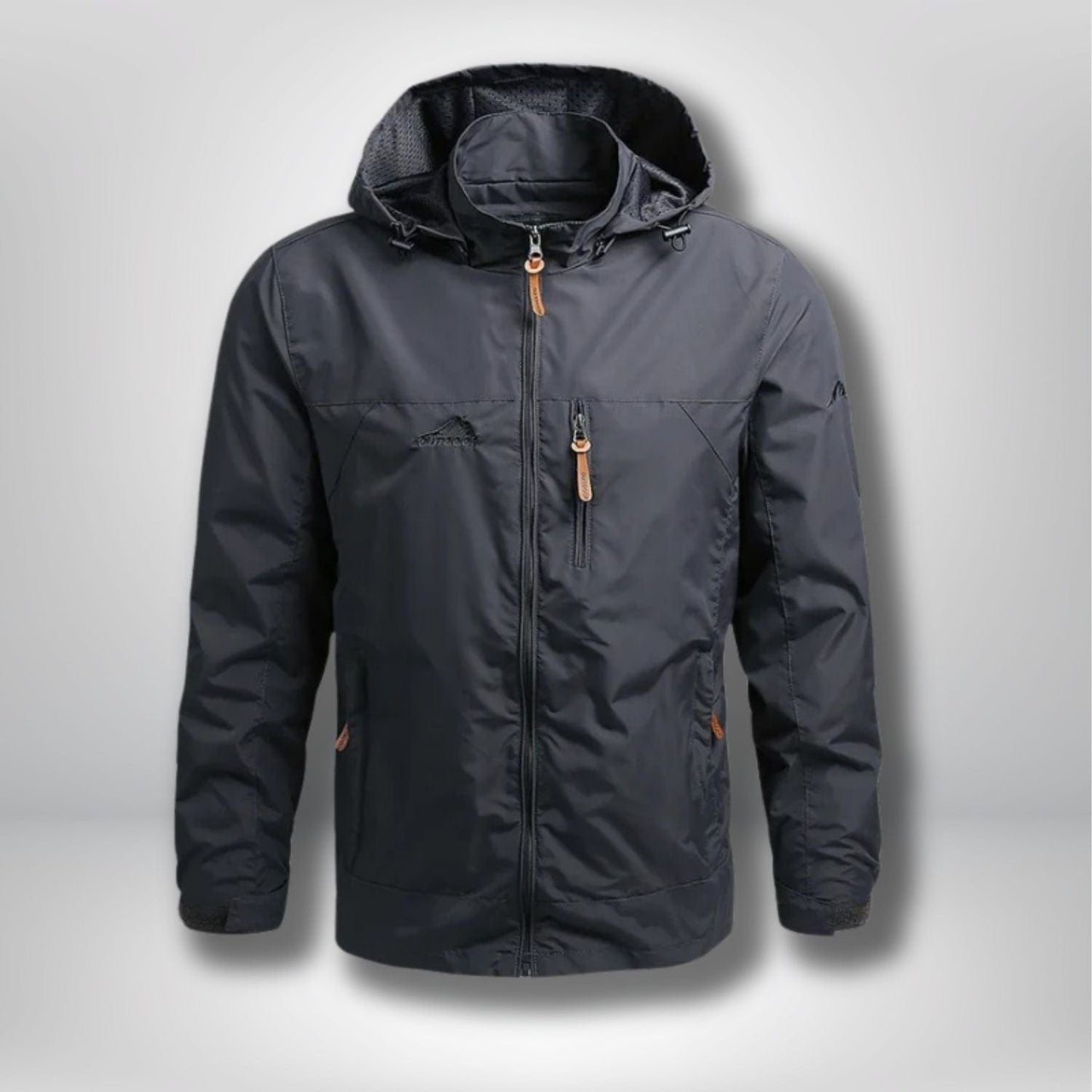 veste randonnée légère imperméable Gris / 5XL