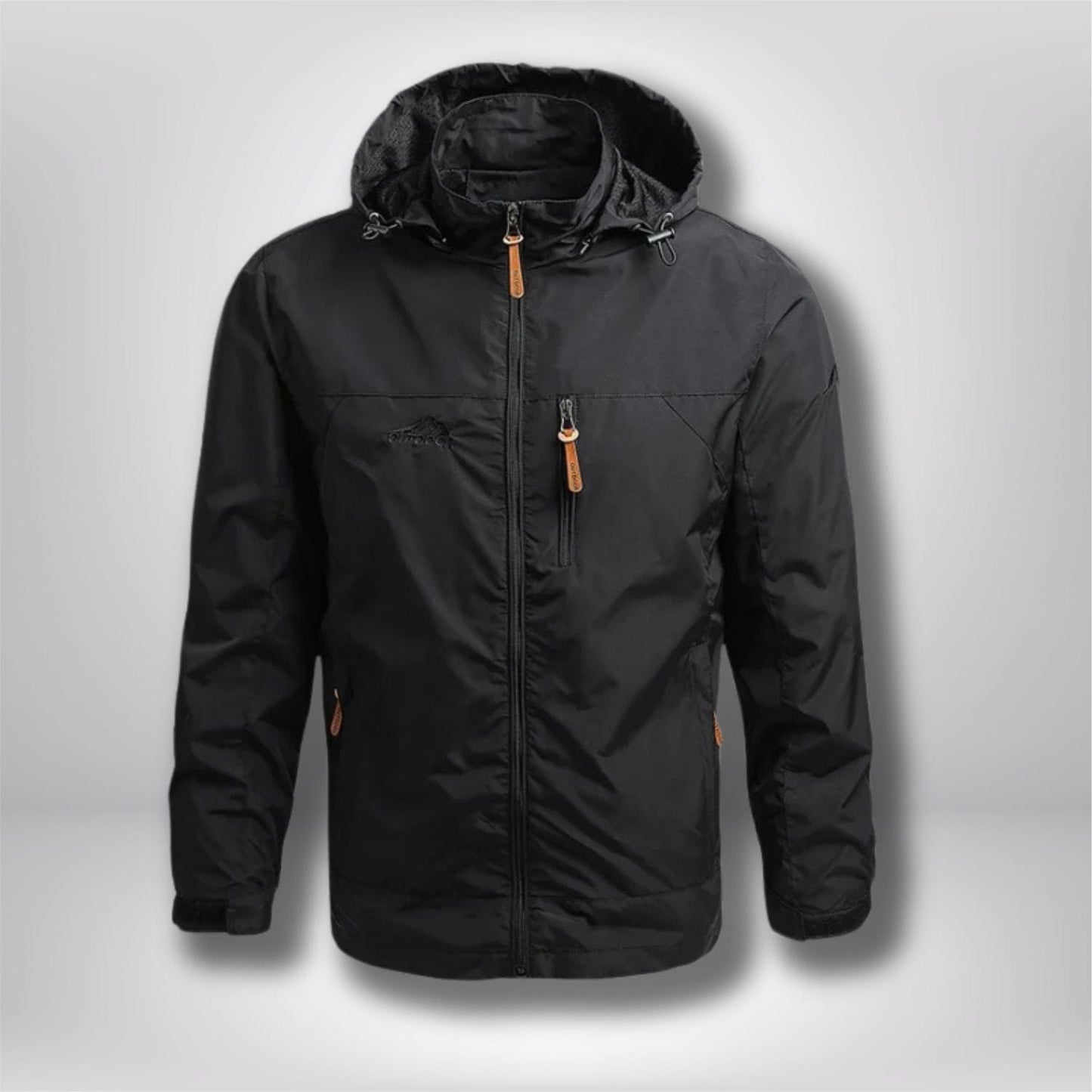 veste randonnée légère imperméable Noir / 5XL