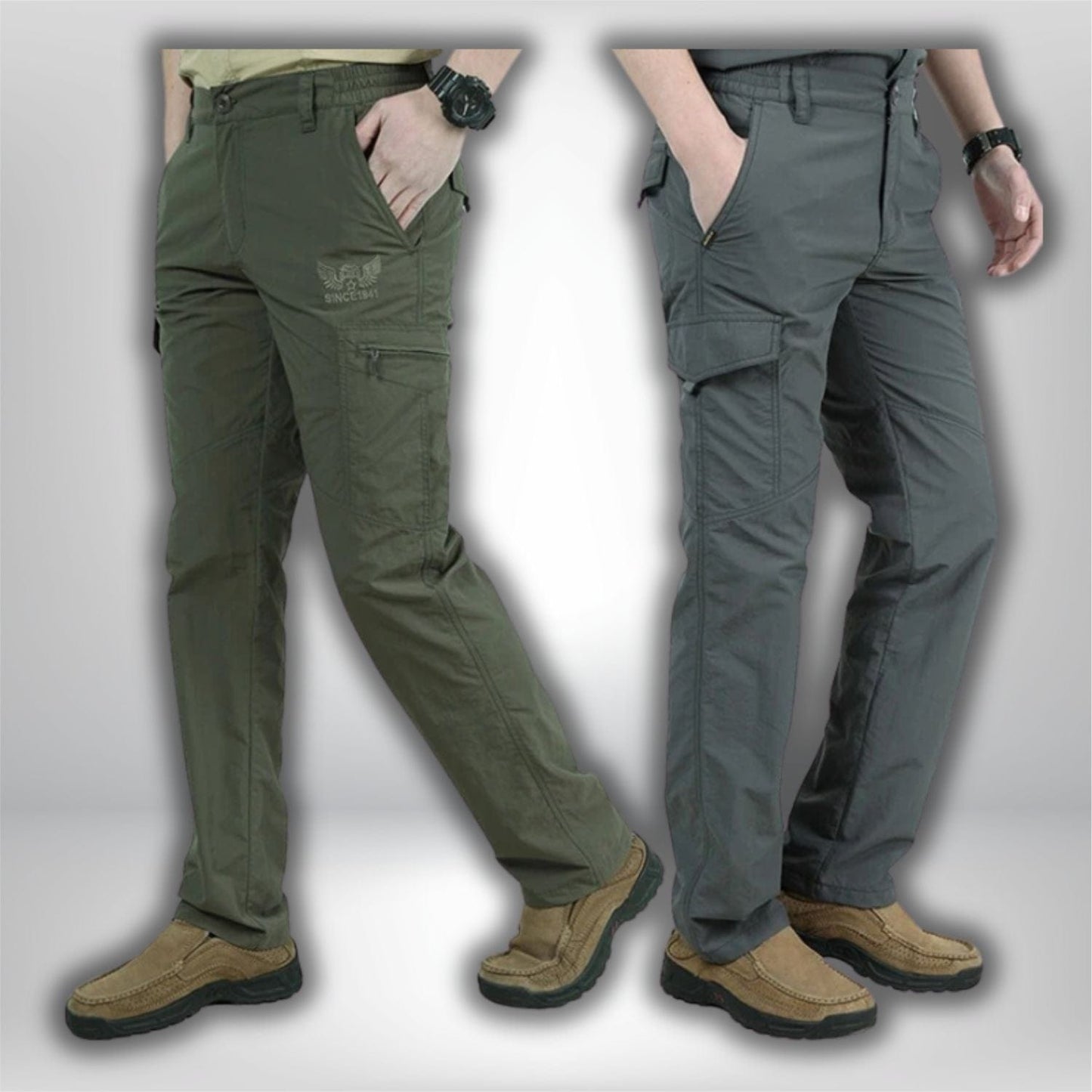 Pantalon de marche homme résistant<br>"TrailMaster"